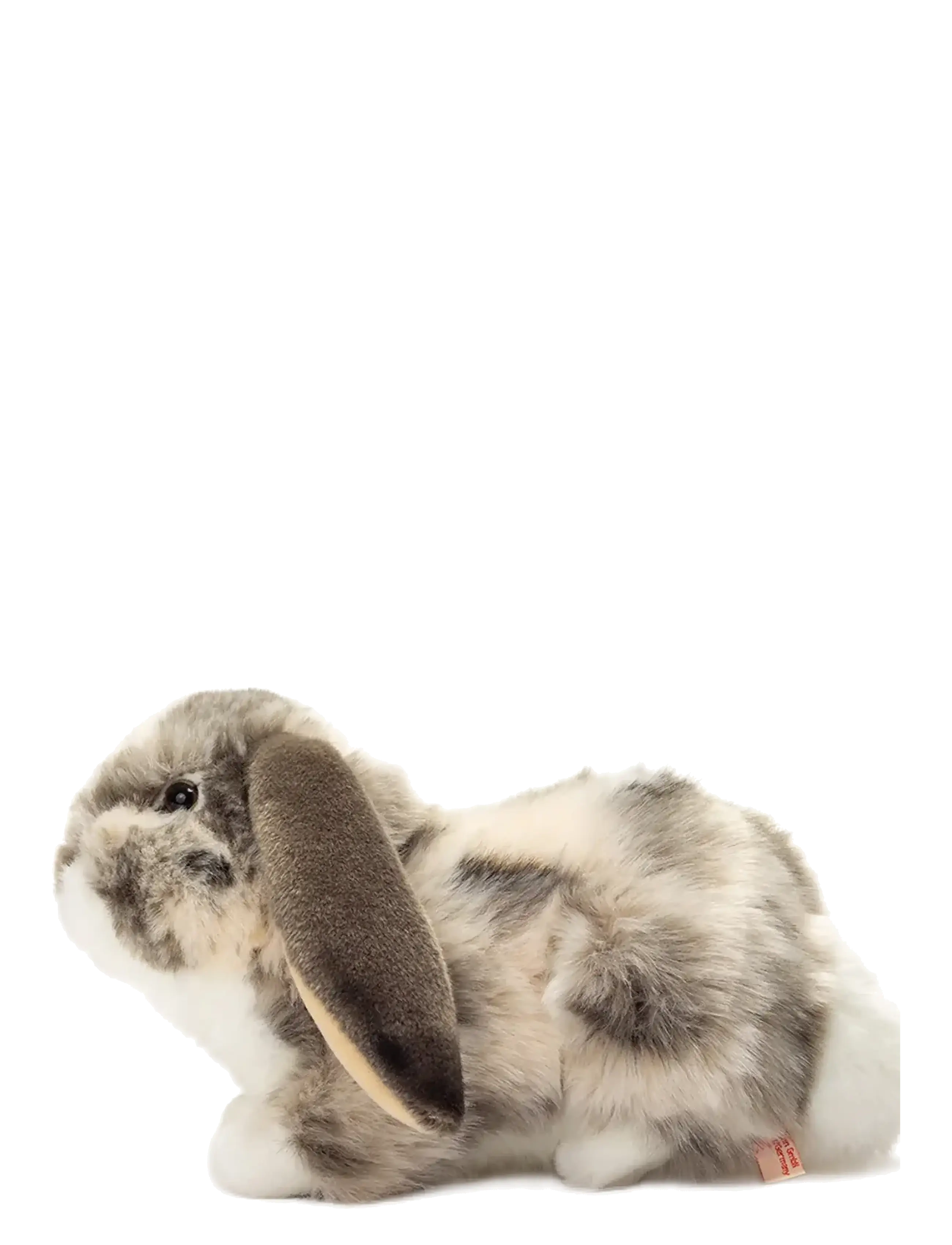 Teddy Hermann - Lying Rabbit grey-white 30 cm - alhaisimmat hinnat - grey - 1