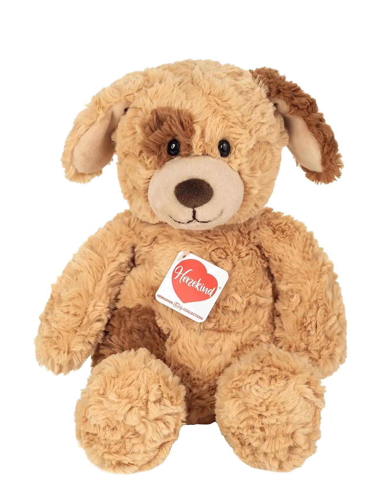 Teddy Hermann Dog Spotty 32 cm, One Size, Brown, Soft Legetøj > Stuffed Animals, Børn