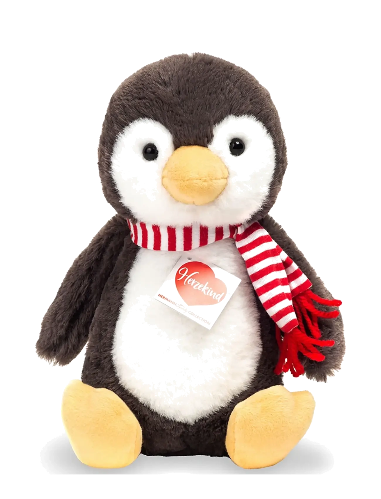 Teddy Hermann Penguin Pancho 23 cm, One Size, Black, Soft Legetøj > Stuffed Animals, Børn
