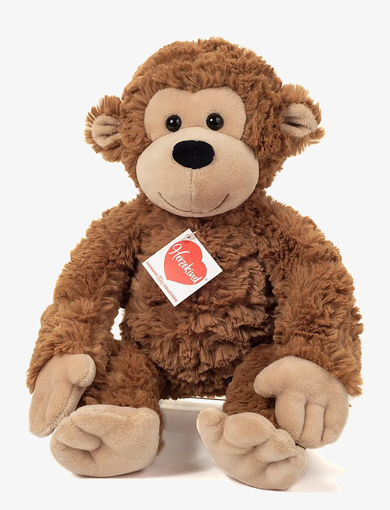 Teddy Hermann - Monkey Ricky 32 cm - pehmoeläimet - brown - 1