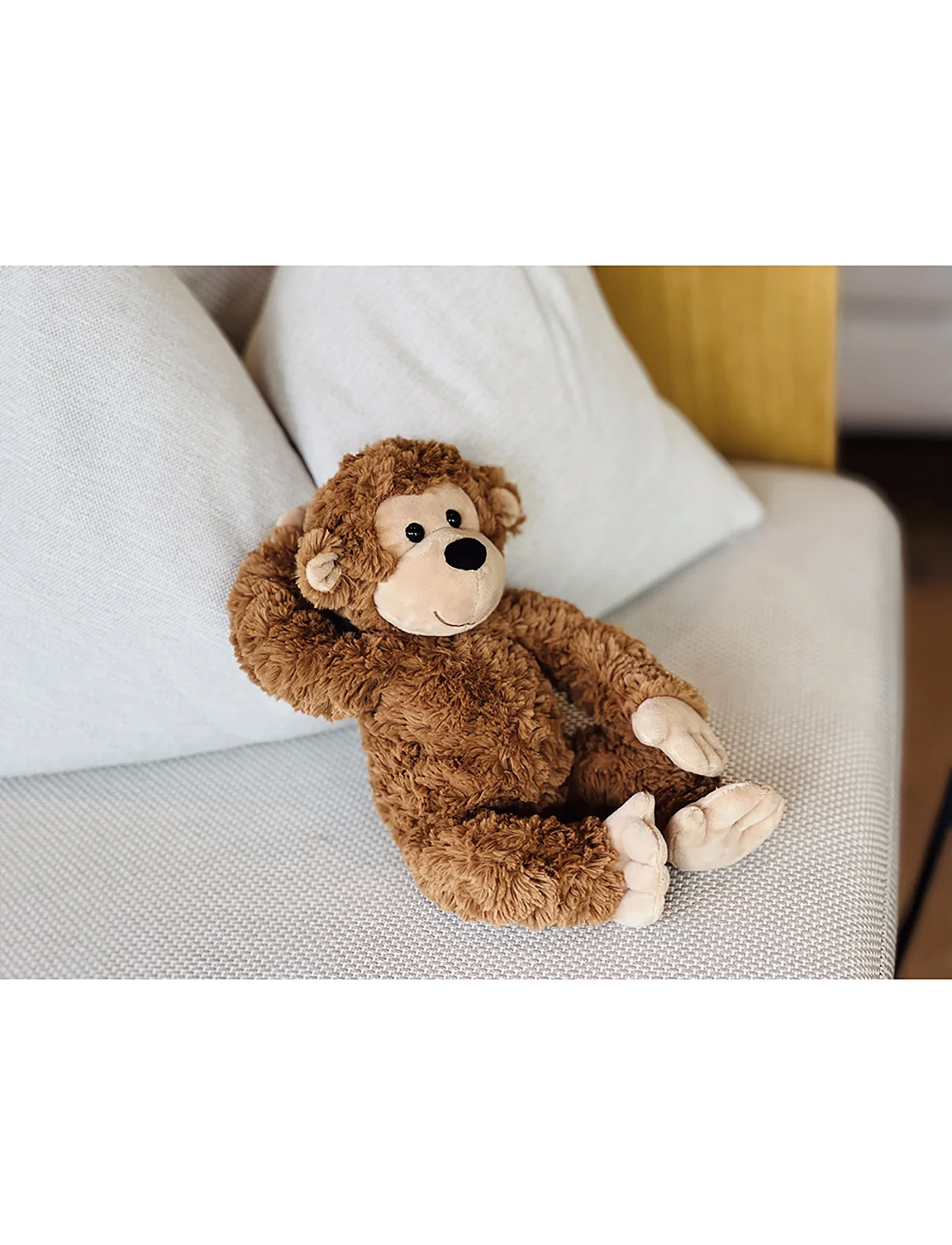 Teddy Hermann Monkey Ricky 32 cm, 32 cm, Brown, Soft Legetøj > Stuffed Animals, Børn