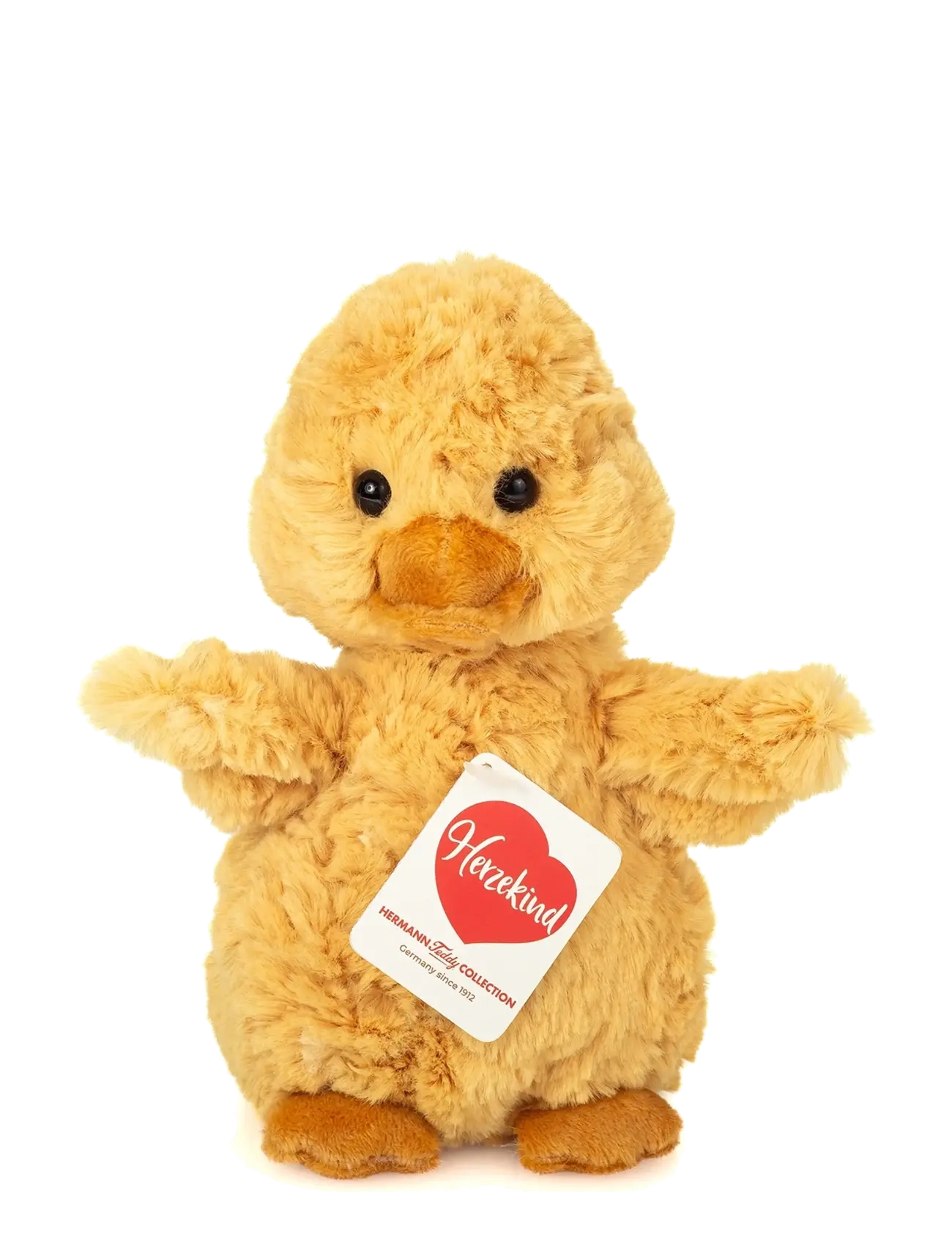 Teddy Hermann Chicken Vivi 17 cm, One Size, Yellow, Soft Legetøj > Stuffed Animals, Børn