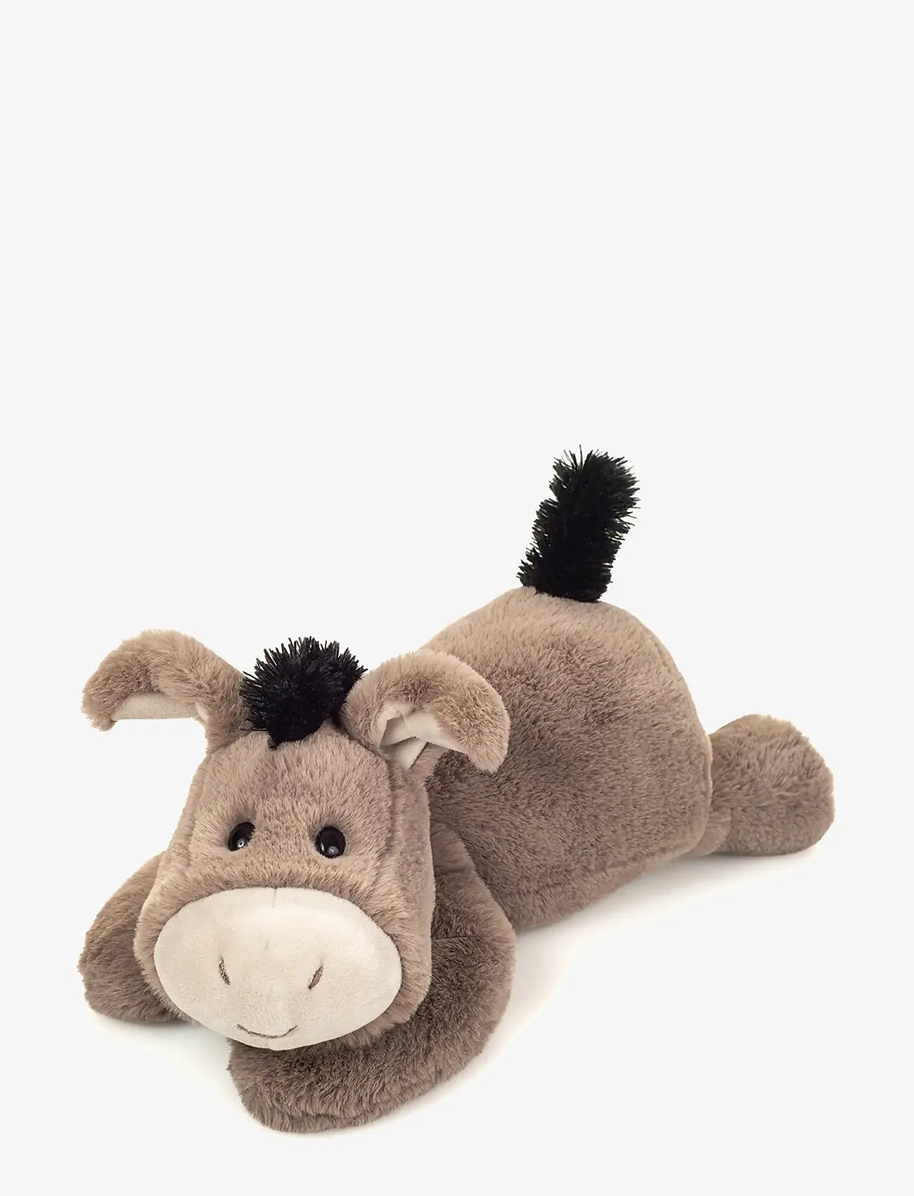 Teddy Hermann - Donkey Eddy 38 cm - lying - tøjdyr - grey - 0