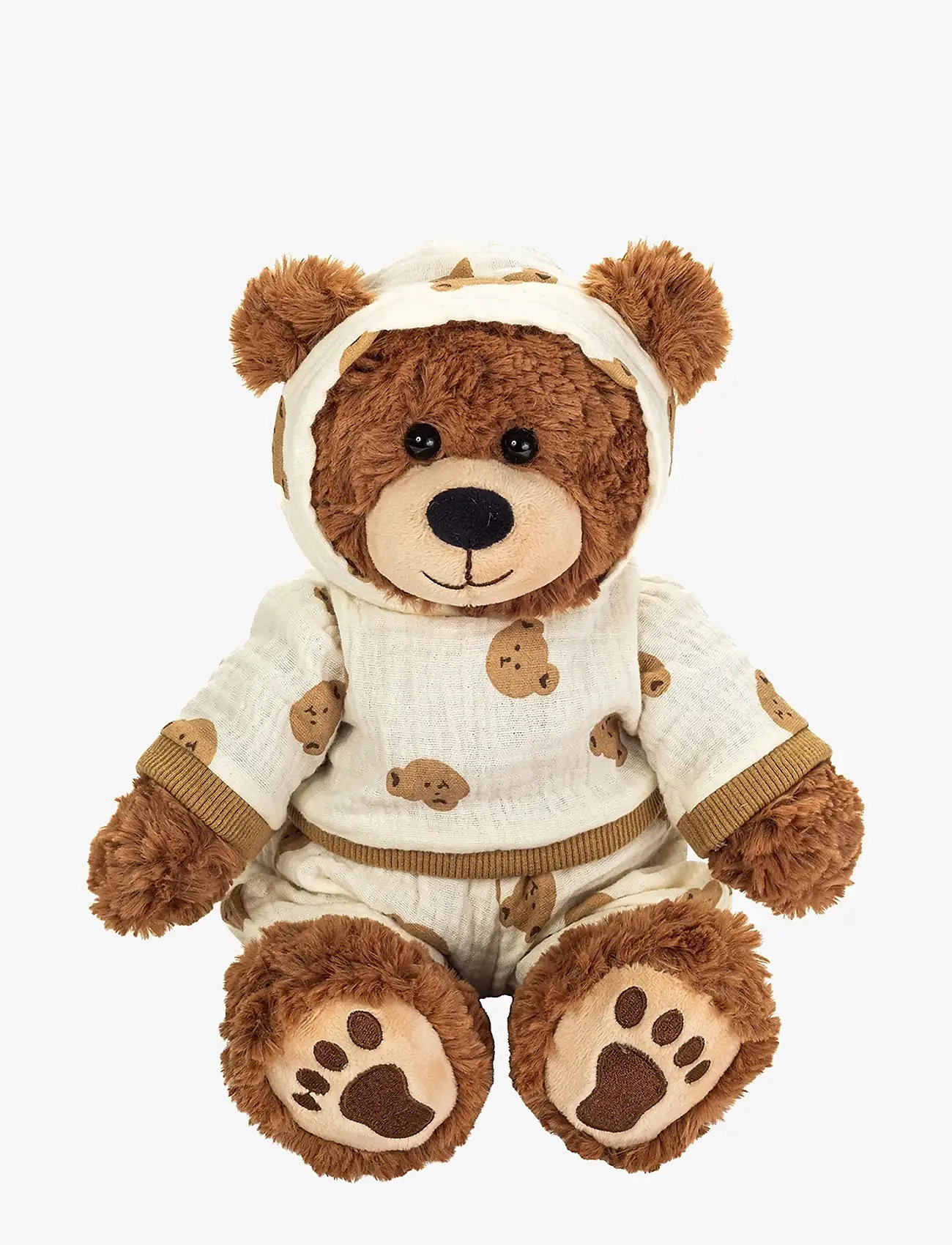 Teddy Hermann - Bear Leonie 30 cm - pyjamas - teddybjørne - brown - 0