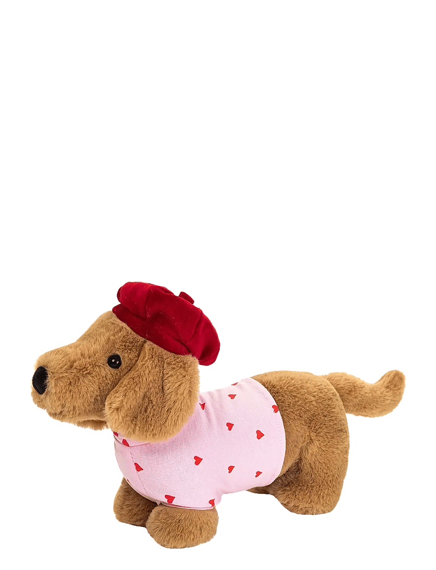 Teddy Hermann - Dachshund Amelie 26 cm - tøjdyr - brown - 0