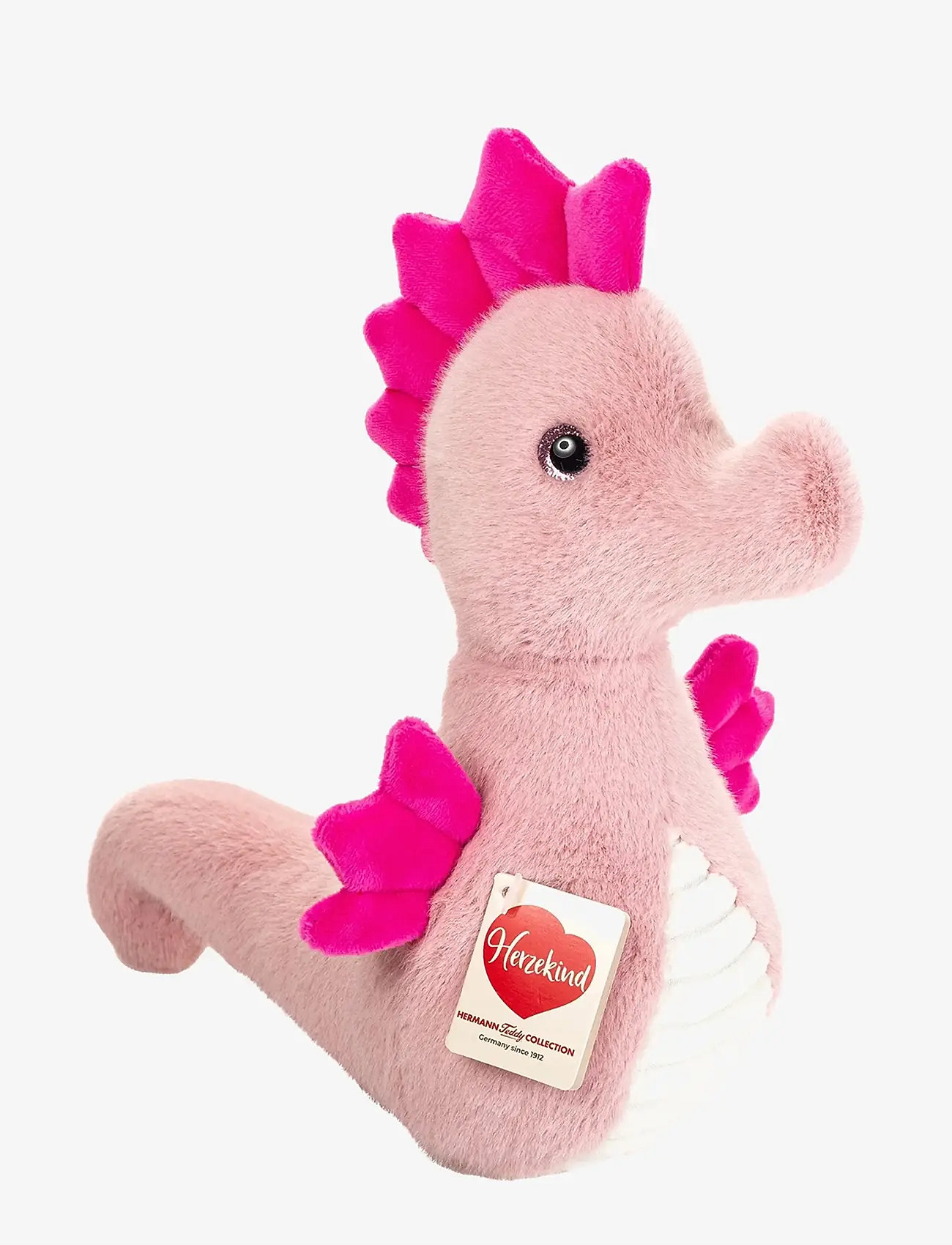 Teddy Hermann - Seahorse Alba 23 cm - pink - tøjdyr - pink - 1