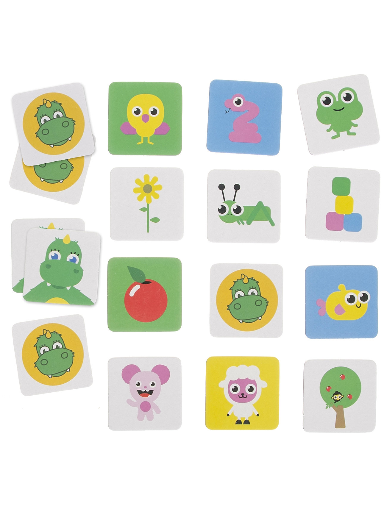 Teddykompaniet - Bolibompa  Memo - atmintį lavinantys žaidimai - green - 1