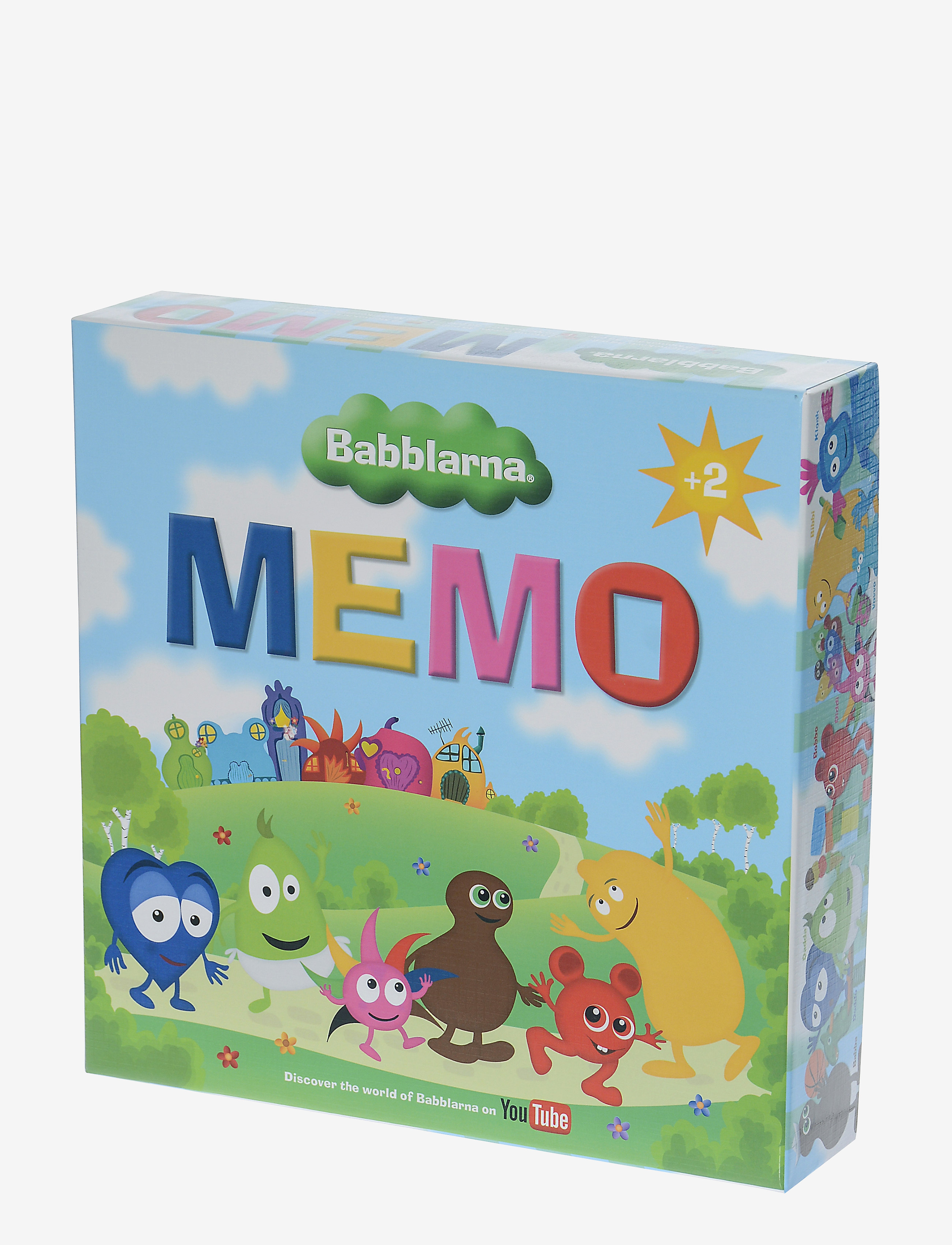 Babblarna - Memo, One Size, Games, Mehrfarbig/gemustert Memory, Kinder