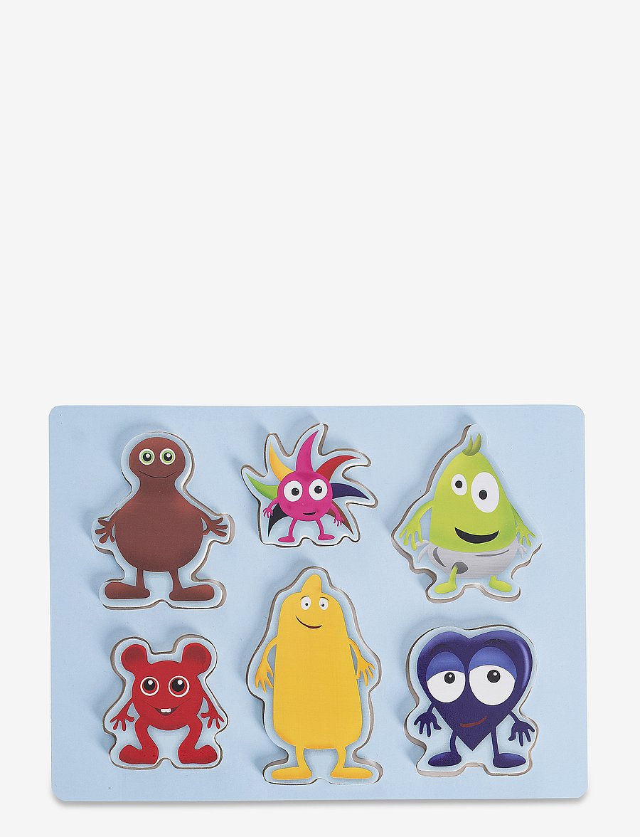 Babblarna - Babblarna- Shape Puzzle, 6 figures, 1- 3 y - puzzle - blue - 0