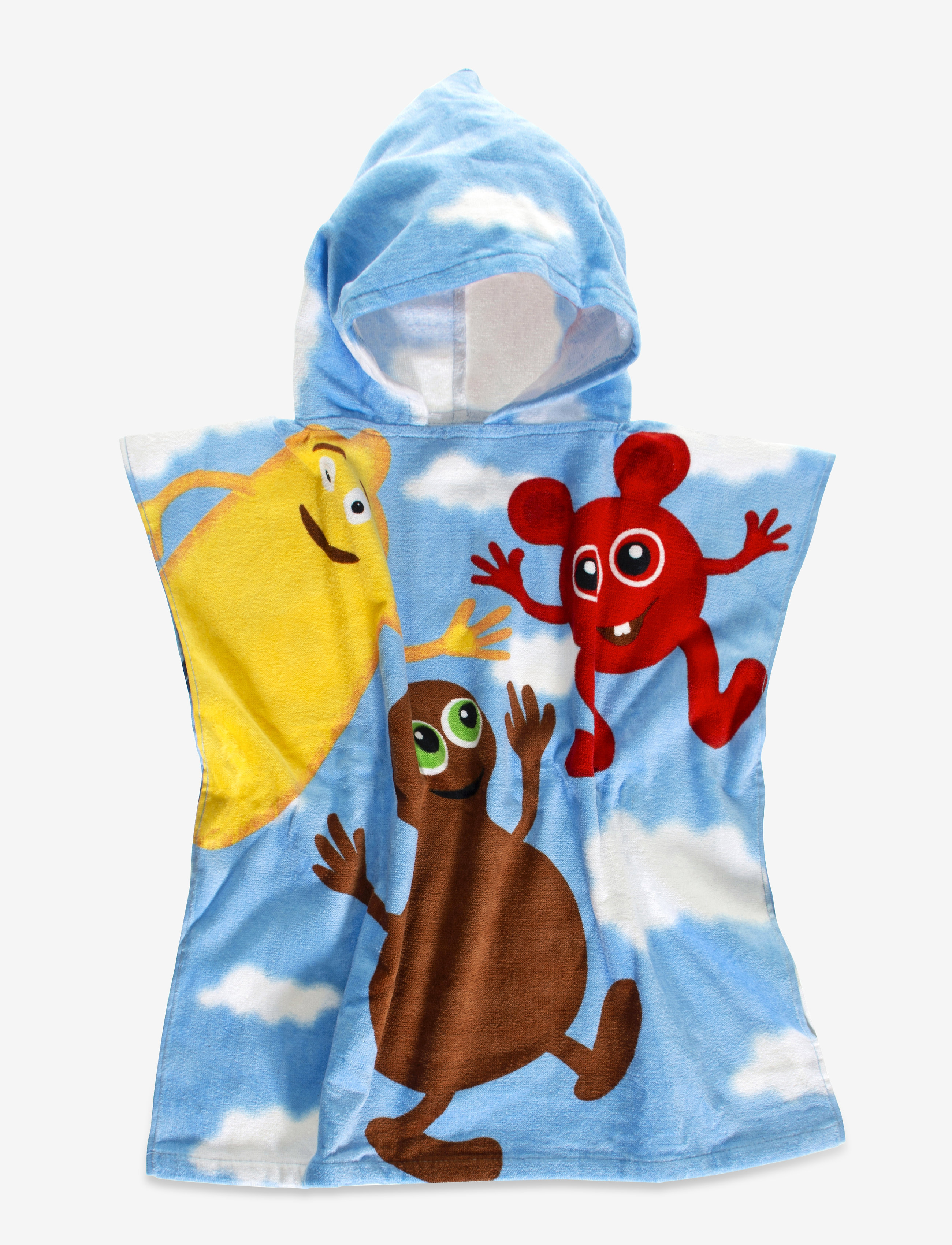 Babblarna Bathponcho Sky, Bath Poncho, Blå, Str: ONE SIZE