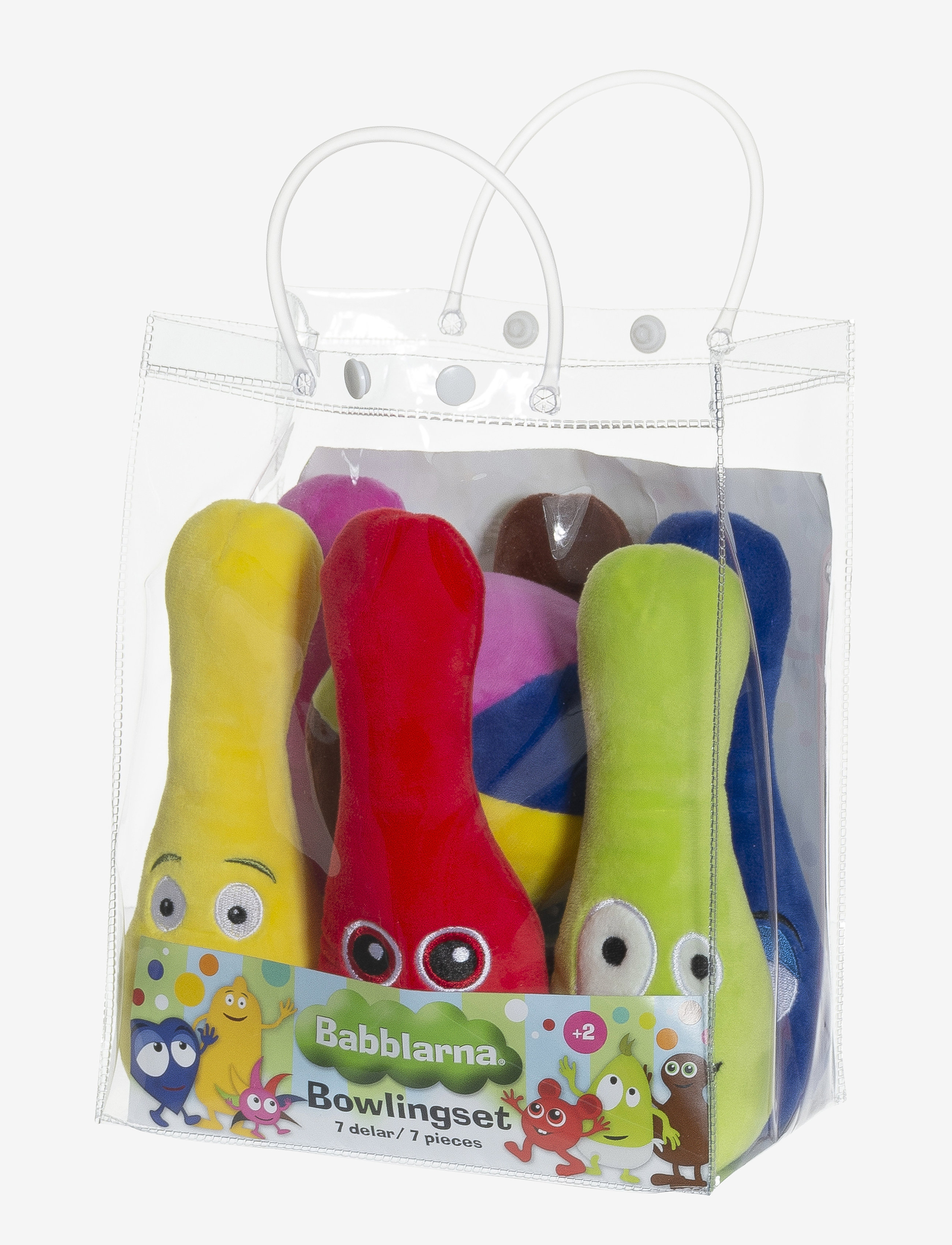 TEDDYKOMPANIET Babblarna- Bowling Set Patterned - One Size - Kinder
