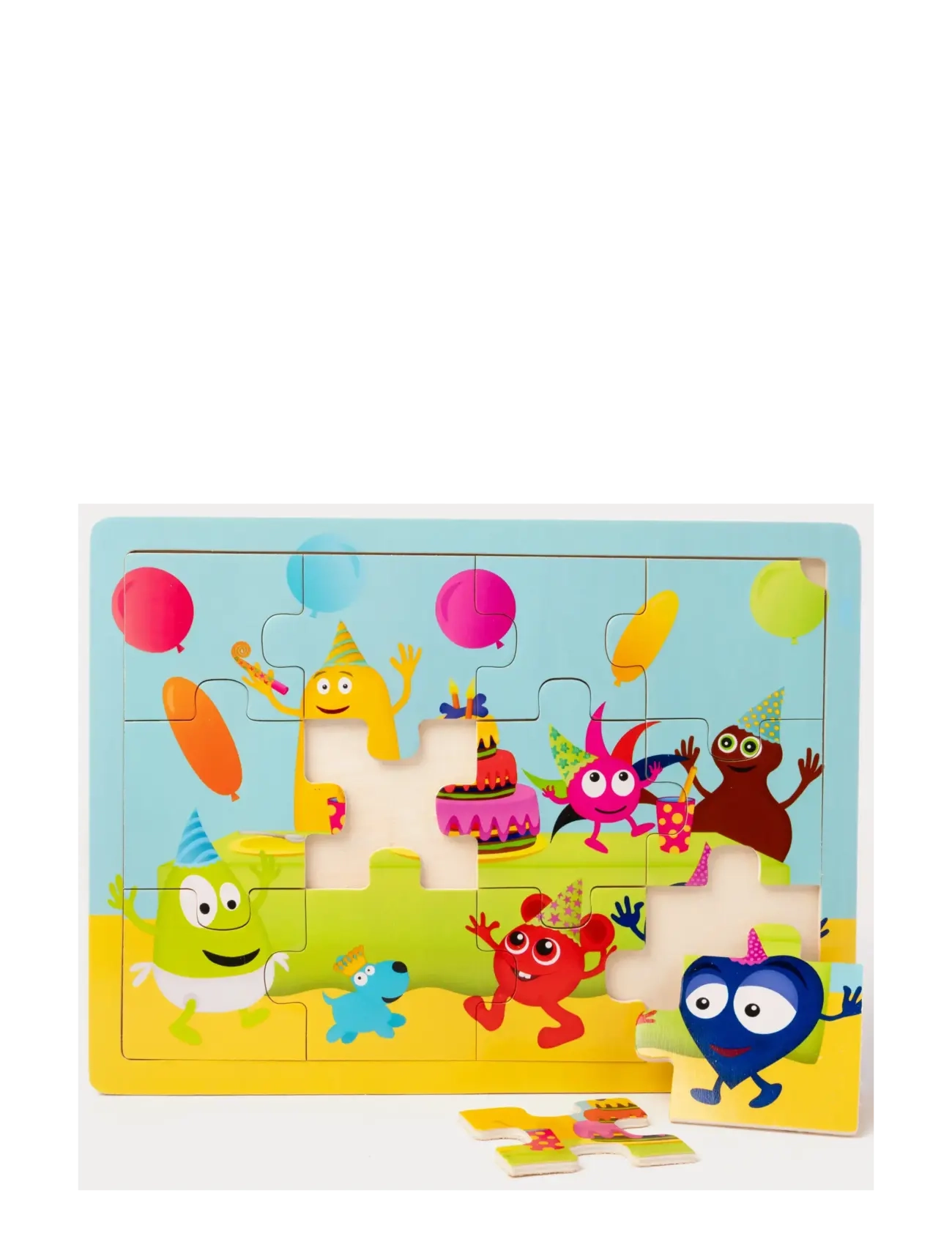 TEDDYKOMPANIET Babblarna- Babblarnas Party, 12 Pcs, 3- 6 Y Blau - 30X21CM - Kinder