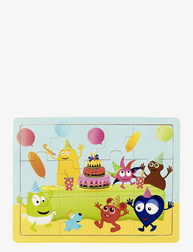 Babblarna - Babblarna- Babblarnas party, 12 pcs, 3- 6 y - holzpuzzle - multi coloured - 0