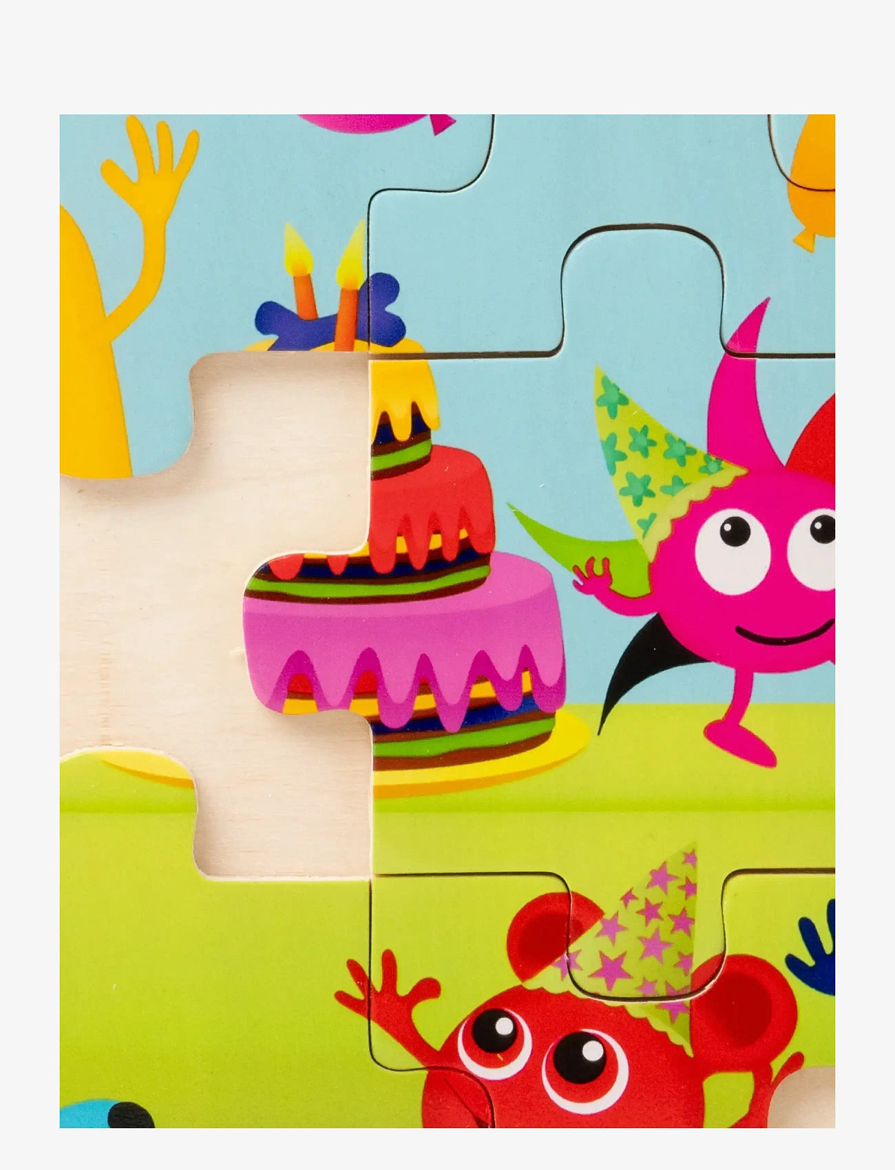 Babblarna - Babblarna- Babblarnas party, 12 pcs, 3- 6 y - holzpuzzle - multi coloured - 3