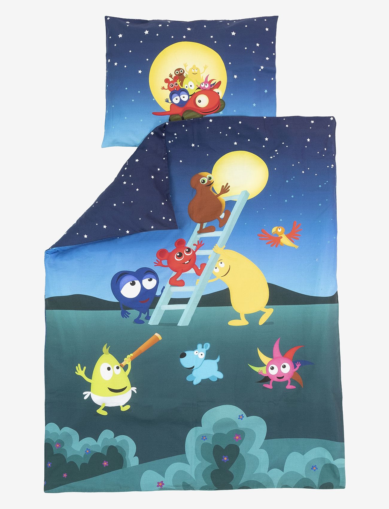 Babblarna - Babblarna Baby - The moon, bed set, cot - bed sets - multi coloured - 0