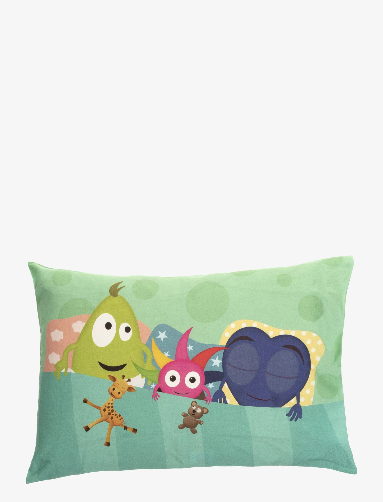 Teddykompaniet - Babblarna is to go to sleep - pillow case - green - 1