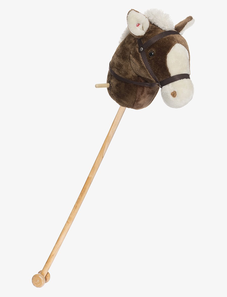 Teddykompaniet - Hobby horse, 100 cm - schaukelspielzeug - brown - 0
