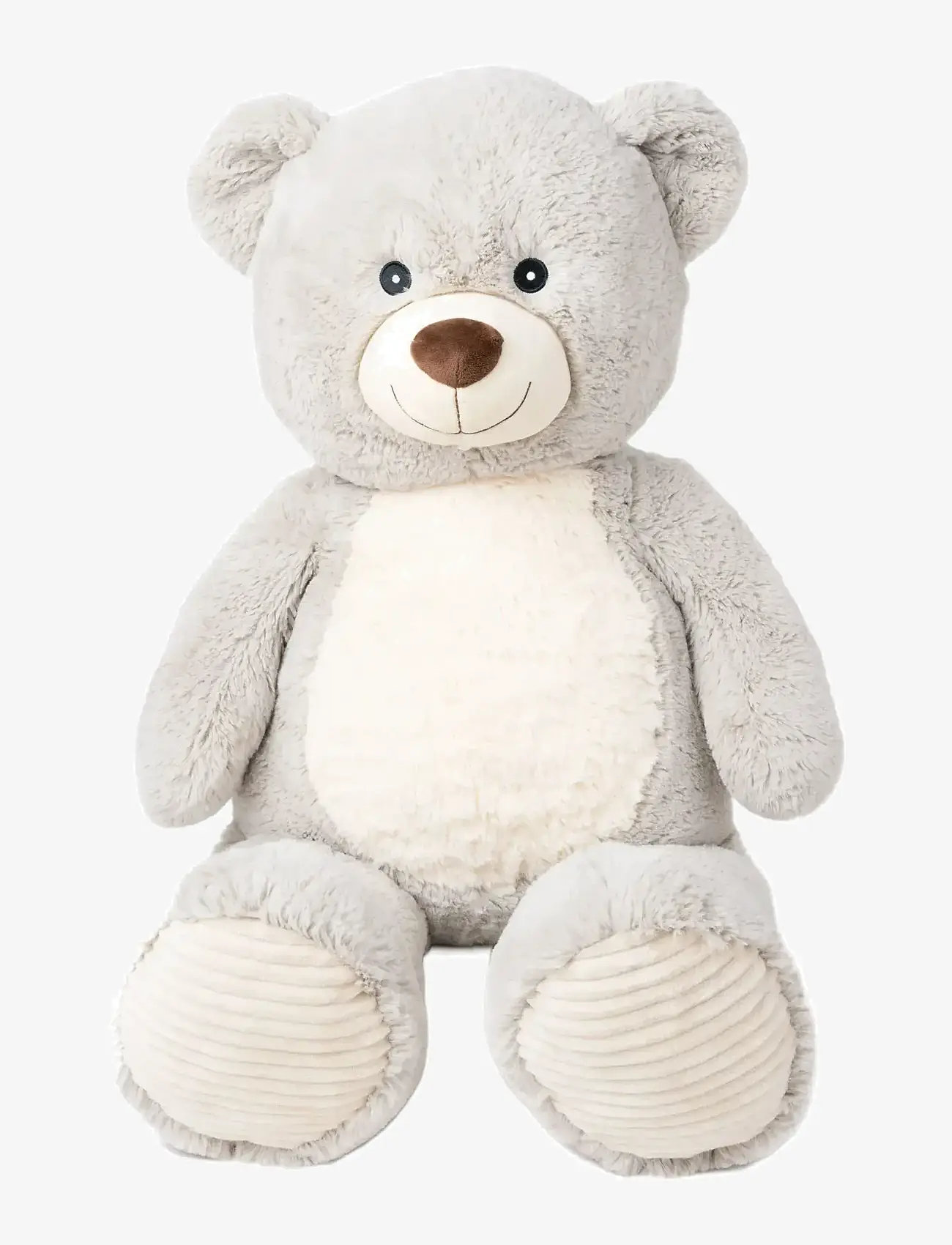 Teddykompaniet - Valle, Grå, Stor - teddy bears - grey - 0