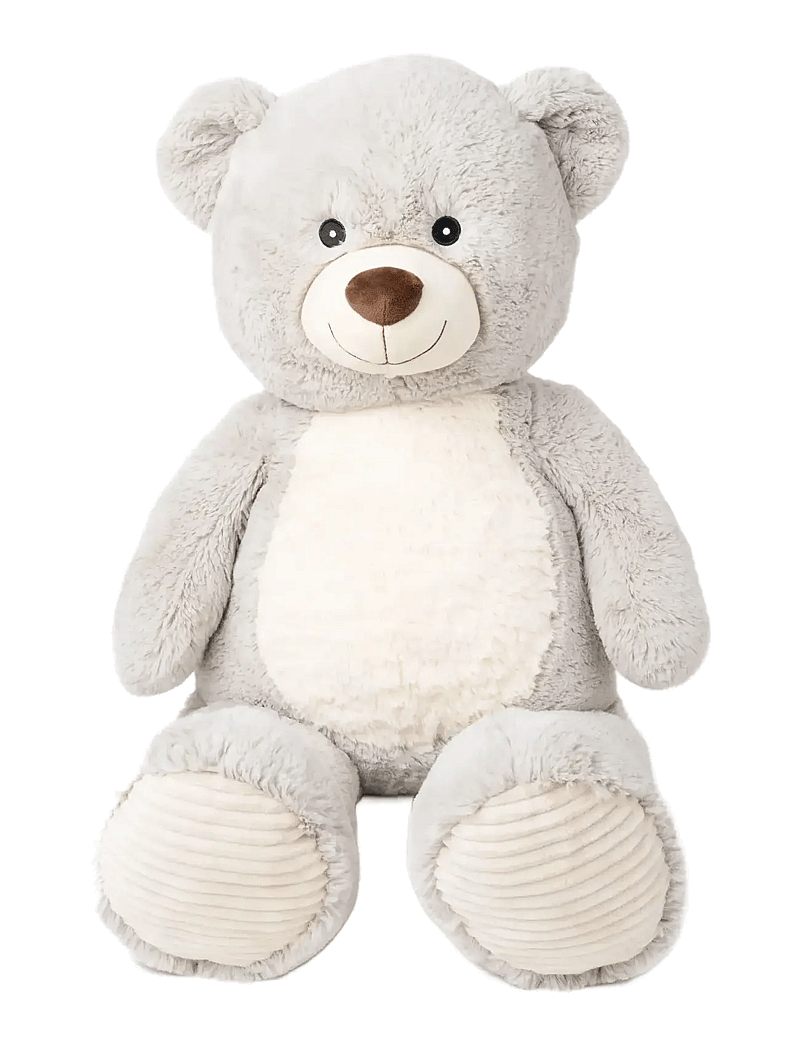 Teddykompaniet - Valle, Grå, Stor - teddy bears - grey - 0