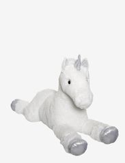 Teddykompaniet - Lying unicorn, white, 100cm - stuffed animals - white - 0