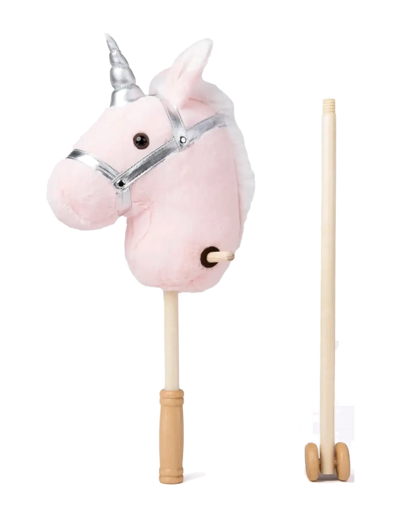 Teddykompaniet - Hobby horse, pink unicorn - ratsastettavat lelut - pink - 2