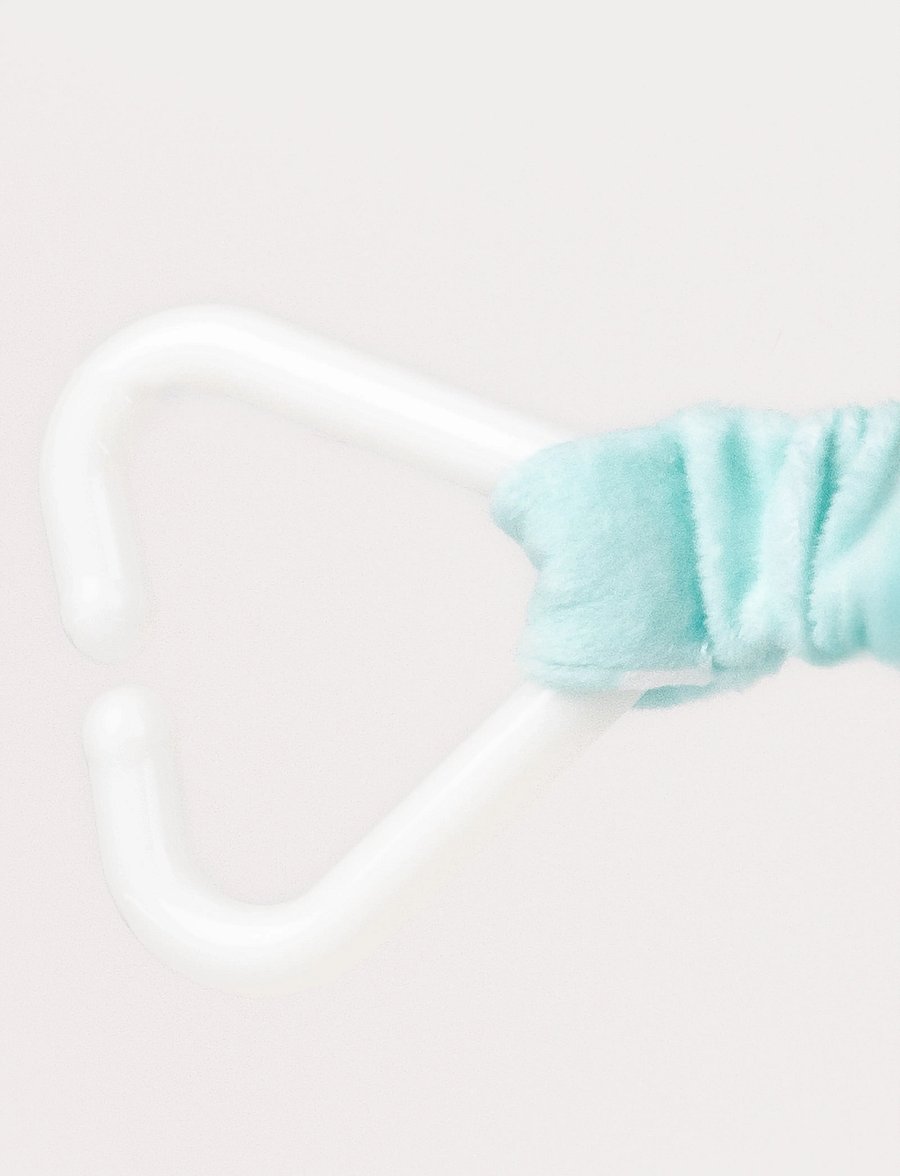 Teddykompaniet - Babblarna Pram Hanger, Bobbo & Doddo - laveste priser - blue - 1