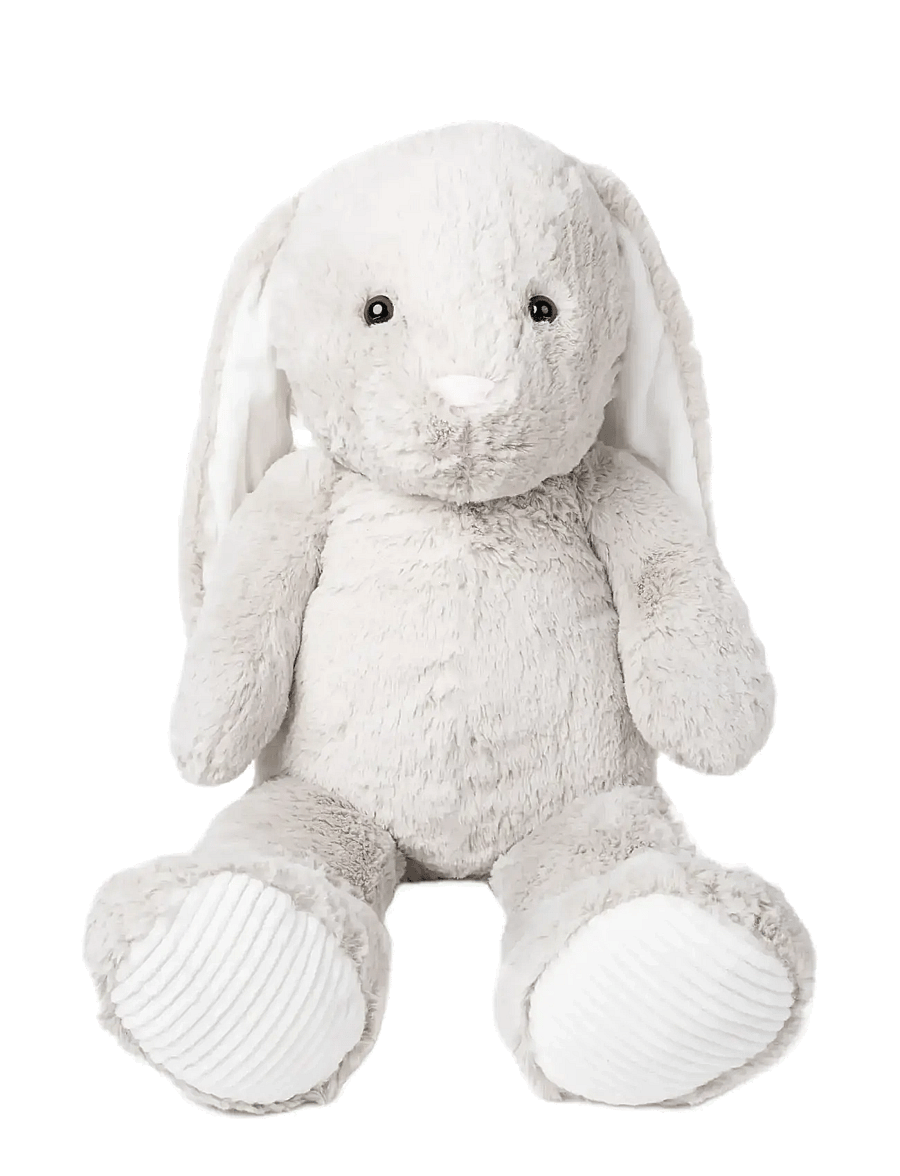 Teddykompaniet - Jessica, kanin, grå, 100 cm - plīša dzīvnieki - grey - 1