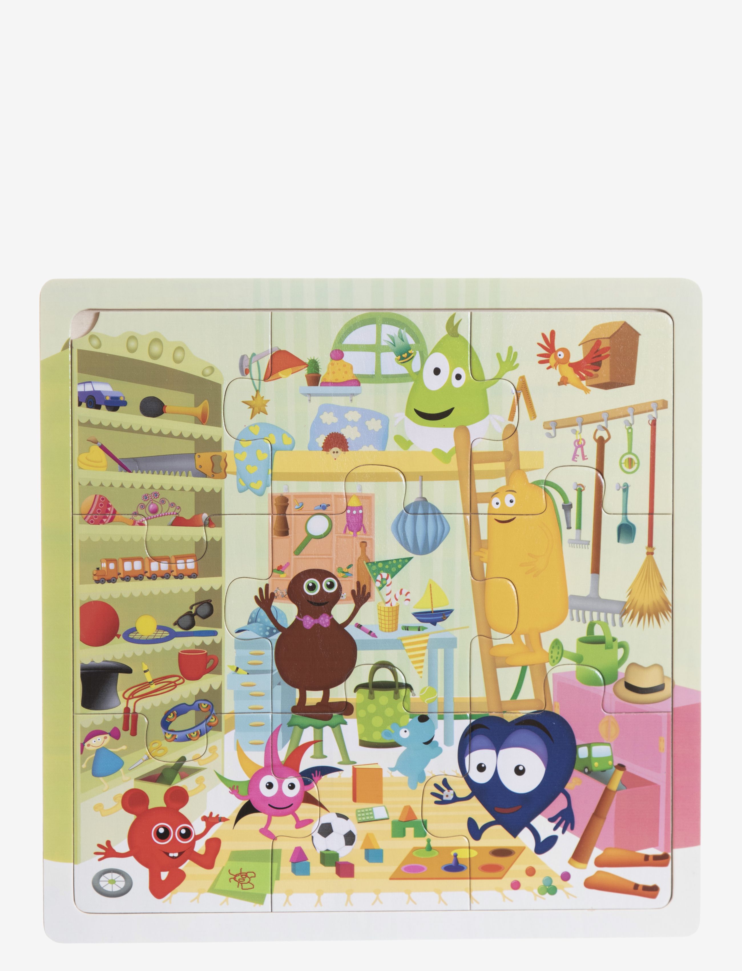 Babblarna - I Babblarnas Prylbod, 9 Bitar, Pussel, One Size, Puzzles And Games, Mehrfarbig/gemustert Puzzles, Kinder