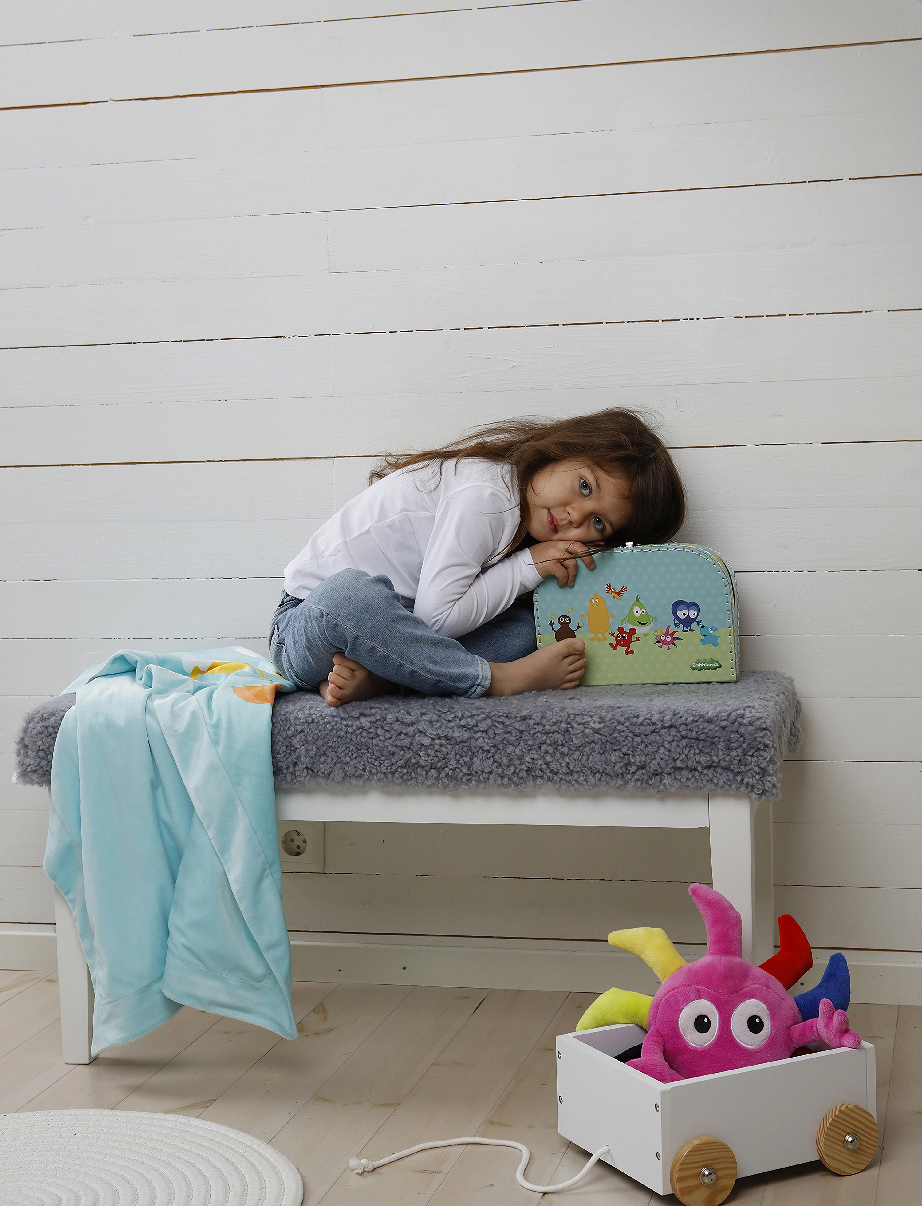 Teddykompaniet - Babblarna - Suitcase - najniższe ceny - multi coloured - 2