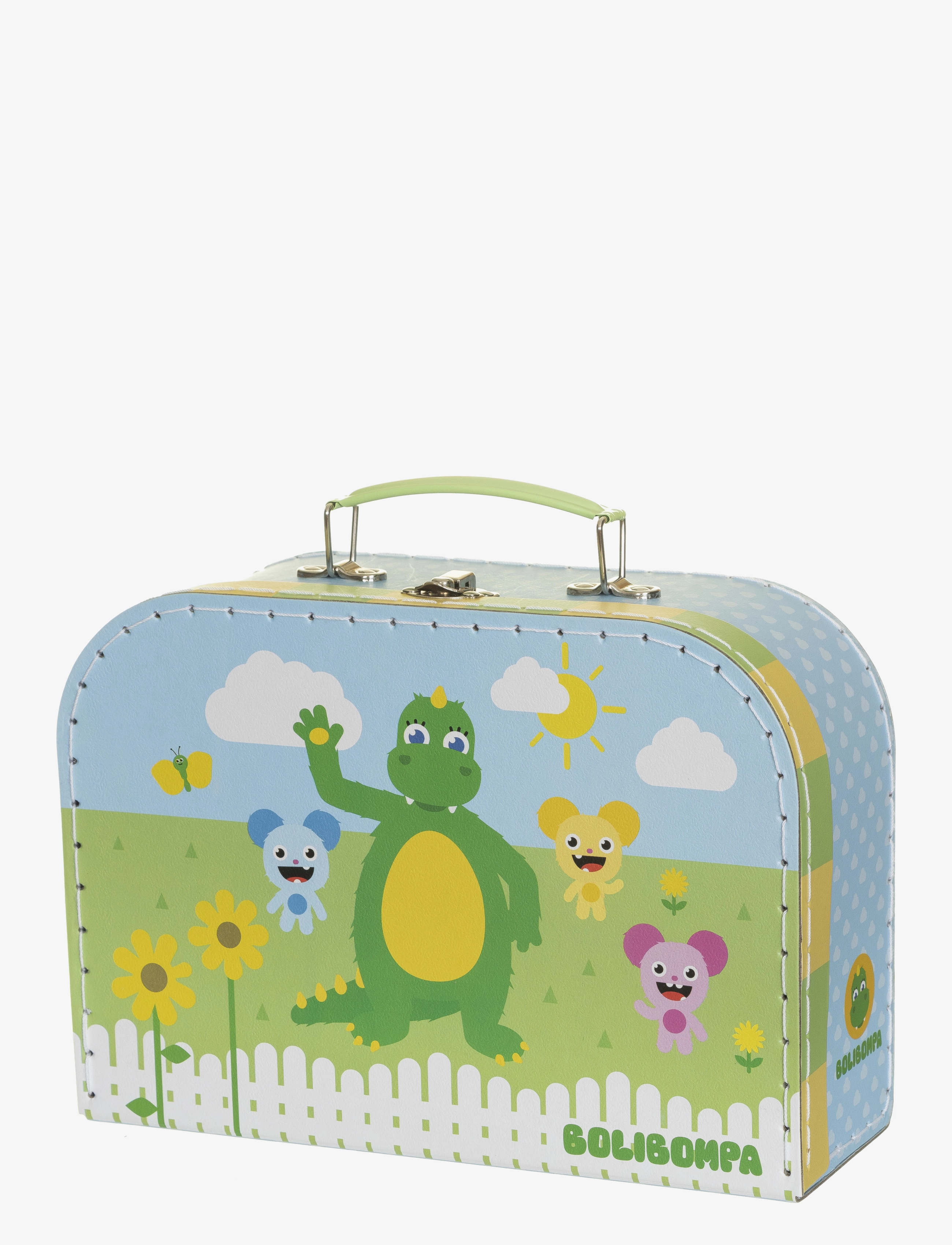 TEDDYKOMPANIET Boliboma- Suitcase Patterned - One Size - Kinder