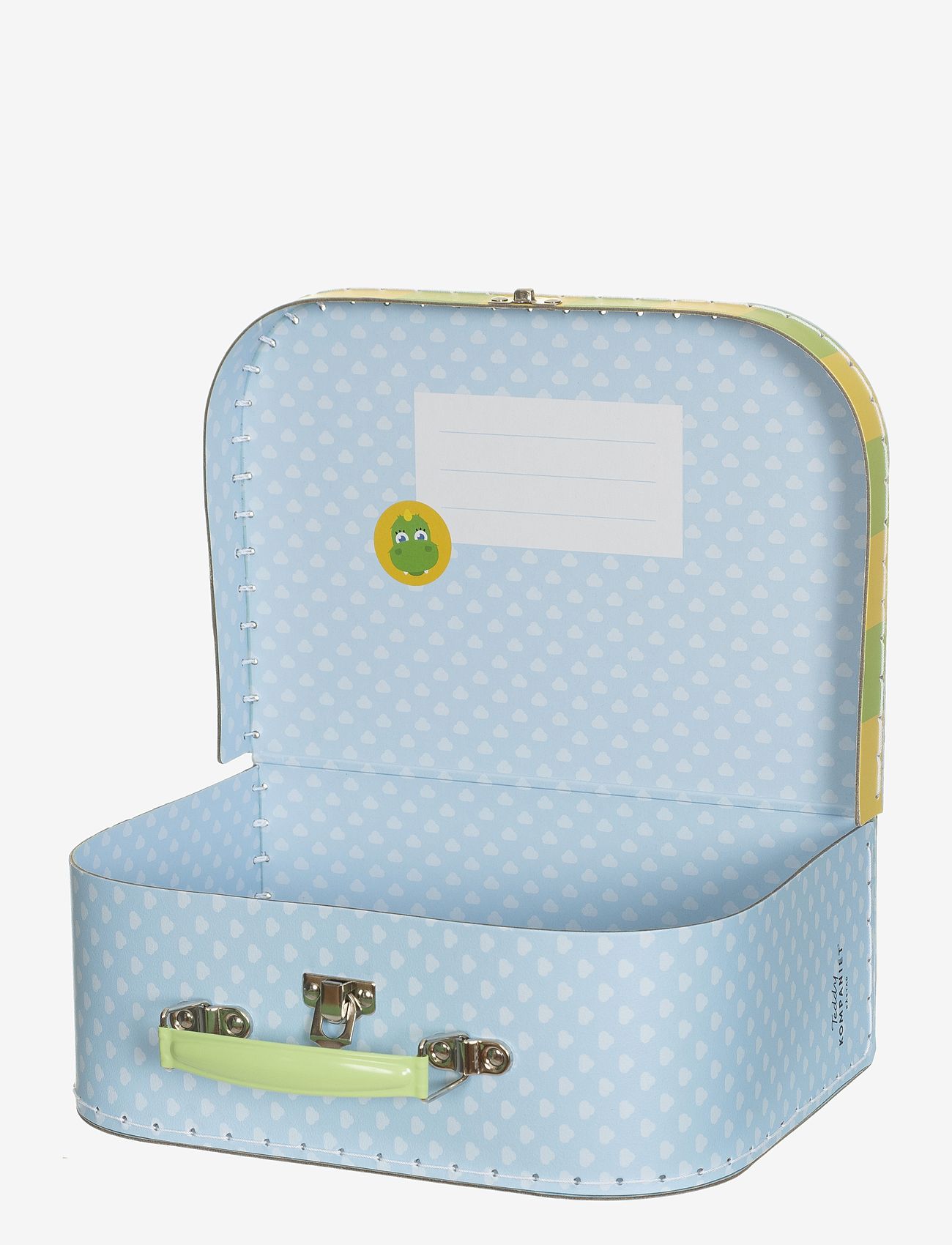 Teddykompaniet - Boliboma- Suitcase - opbevaringskasser - green - 1