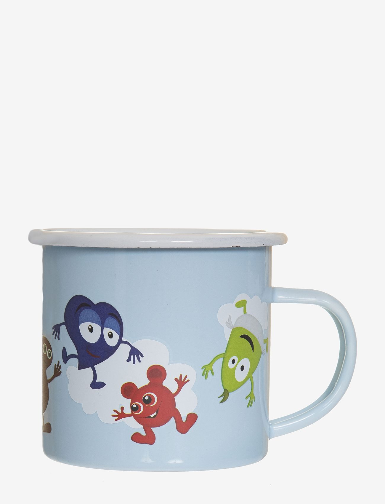 Teddykompaniet - Babblarna- Enamel mug - laveste priser - white - 0