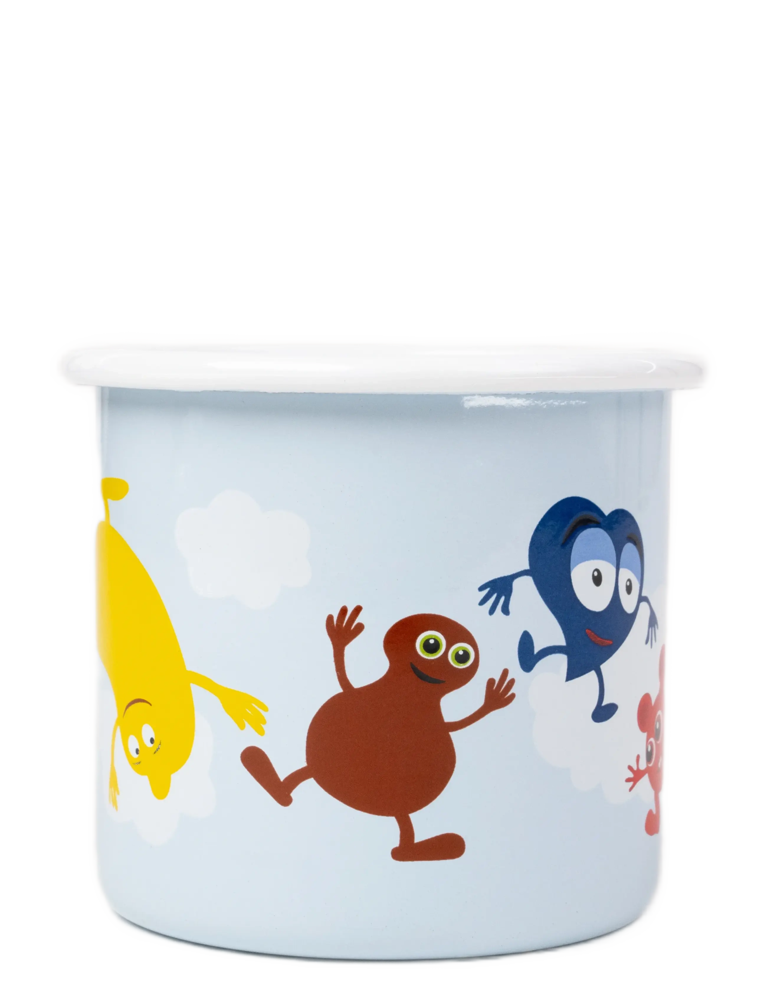 Teddykompaniet - Babblarna- Enamel mug - white - 1