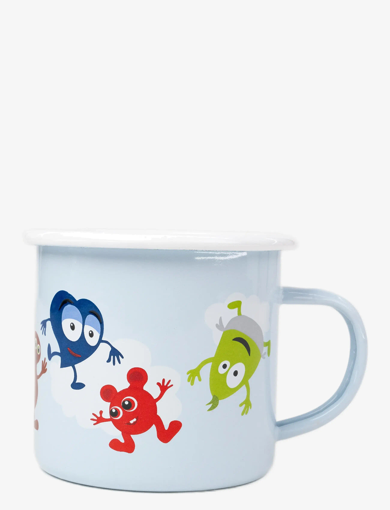 Teddykompaniet - Babblarna- Enamel mug - white - 2