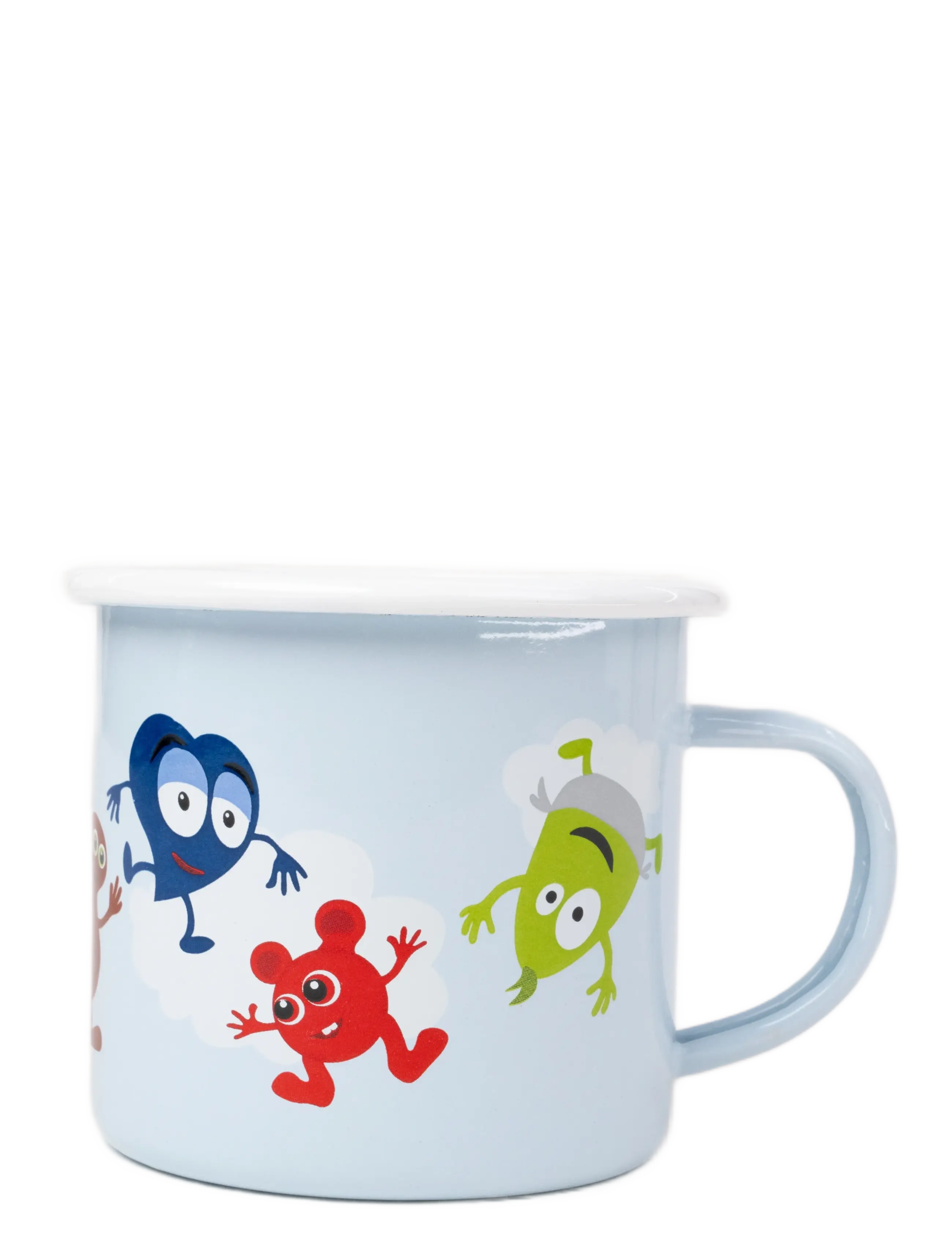Teddykompaniet - Babblarna- Enamel mug - white - 2
