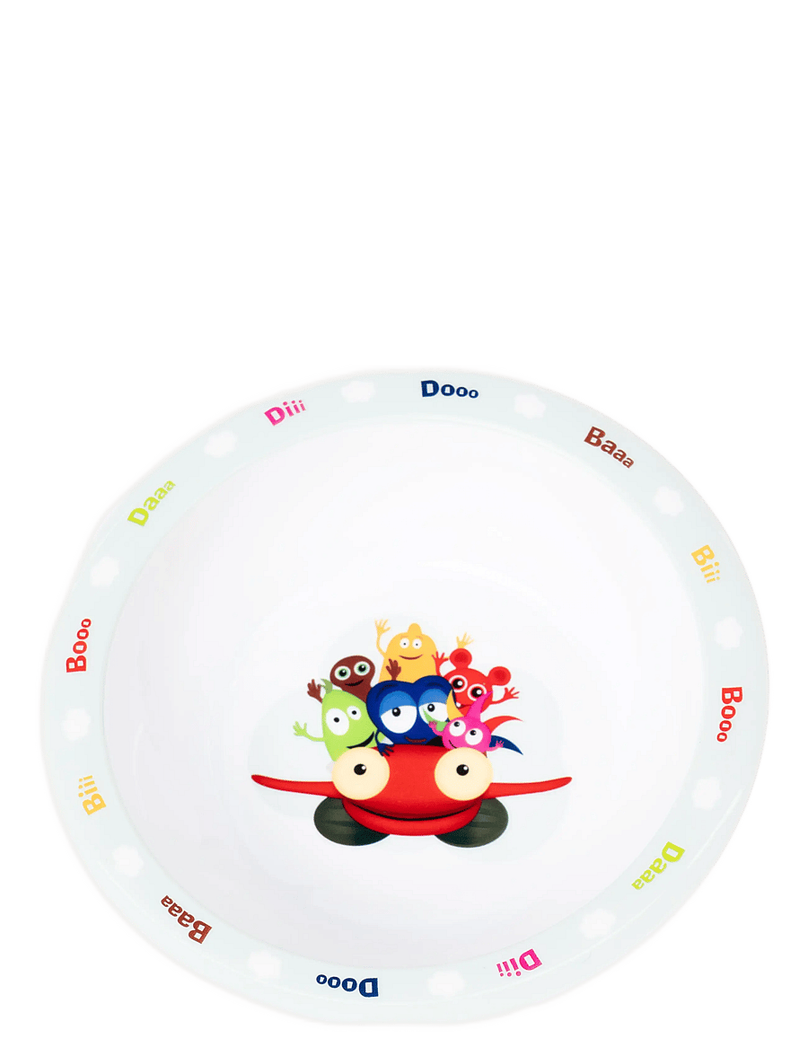 Babblarna - Babblarna- Deep plate - essgeschirr - white - 0