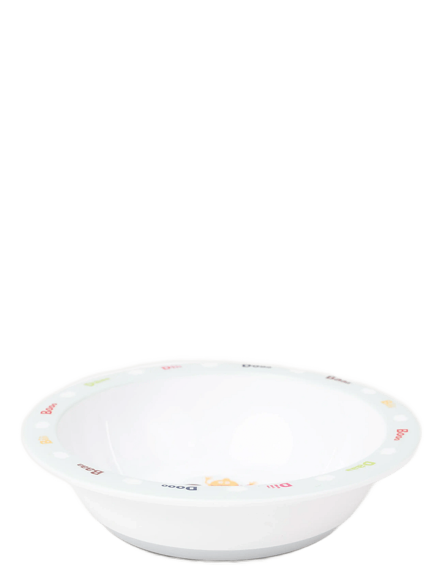 Babblarna - Babblarna- Deep plate - essgeschirr - white - 1