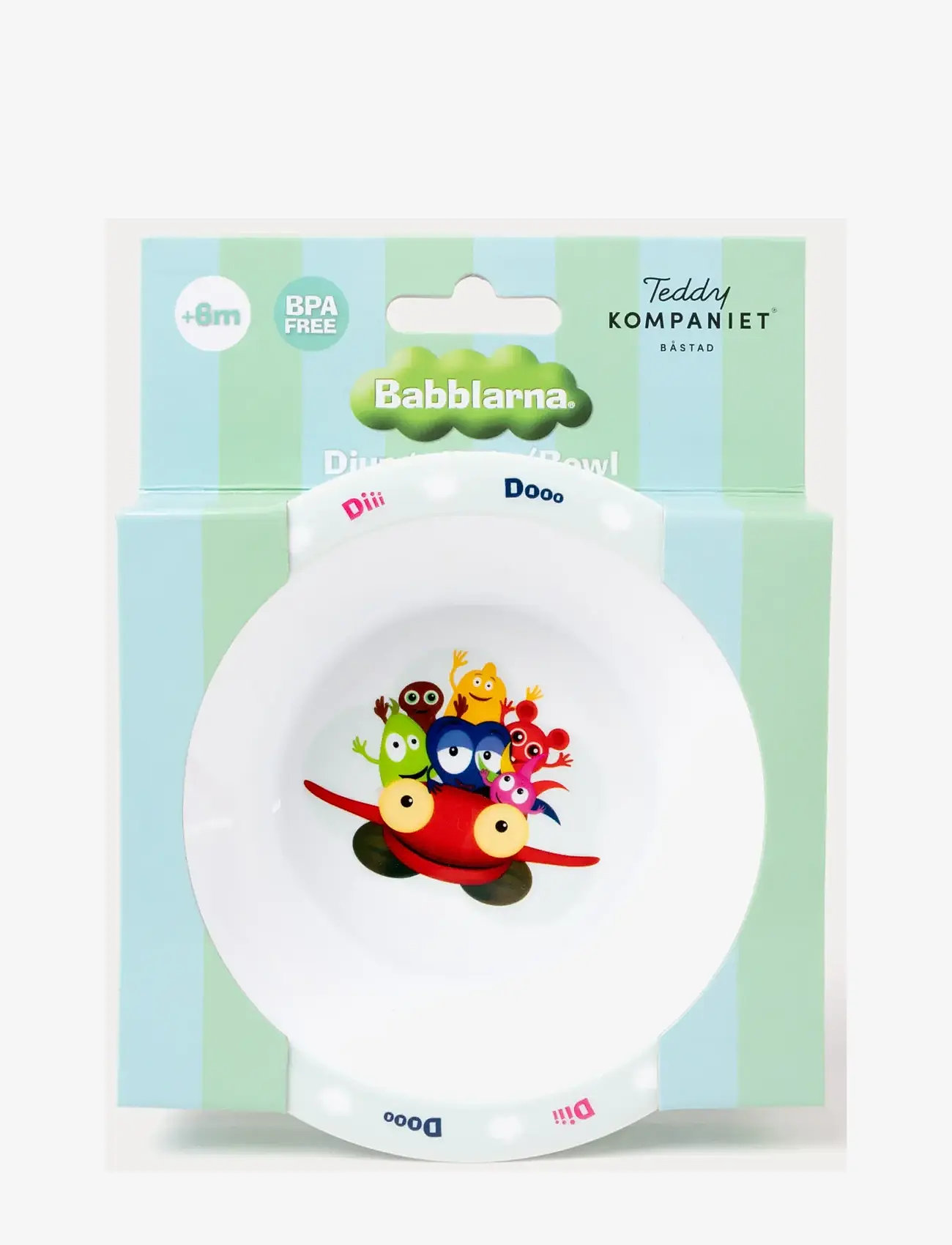 Babblarna - Babblarna- Djup tallrik - serveringsset - white - 3