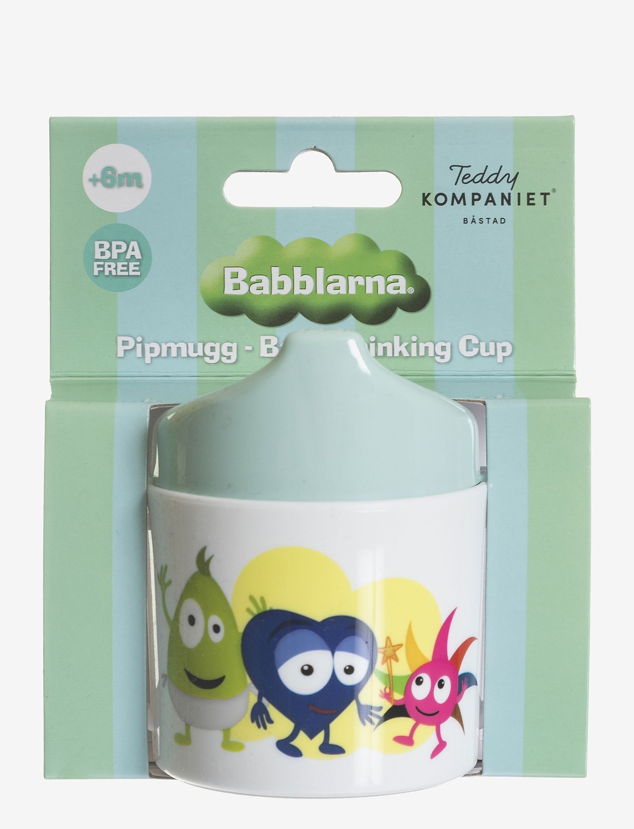 Babblarna - Babblarna- Pipmugg med handtag - kubki do picia - white - 1