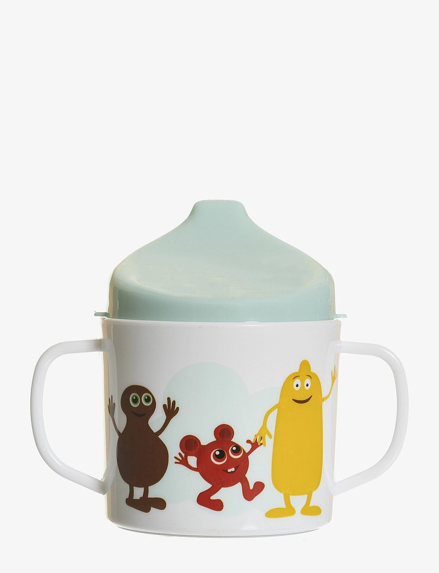 Teddykompaniet - Babblarna- Pipmugg med handtag - madalaimad hinnad - white - 2