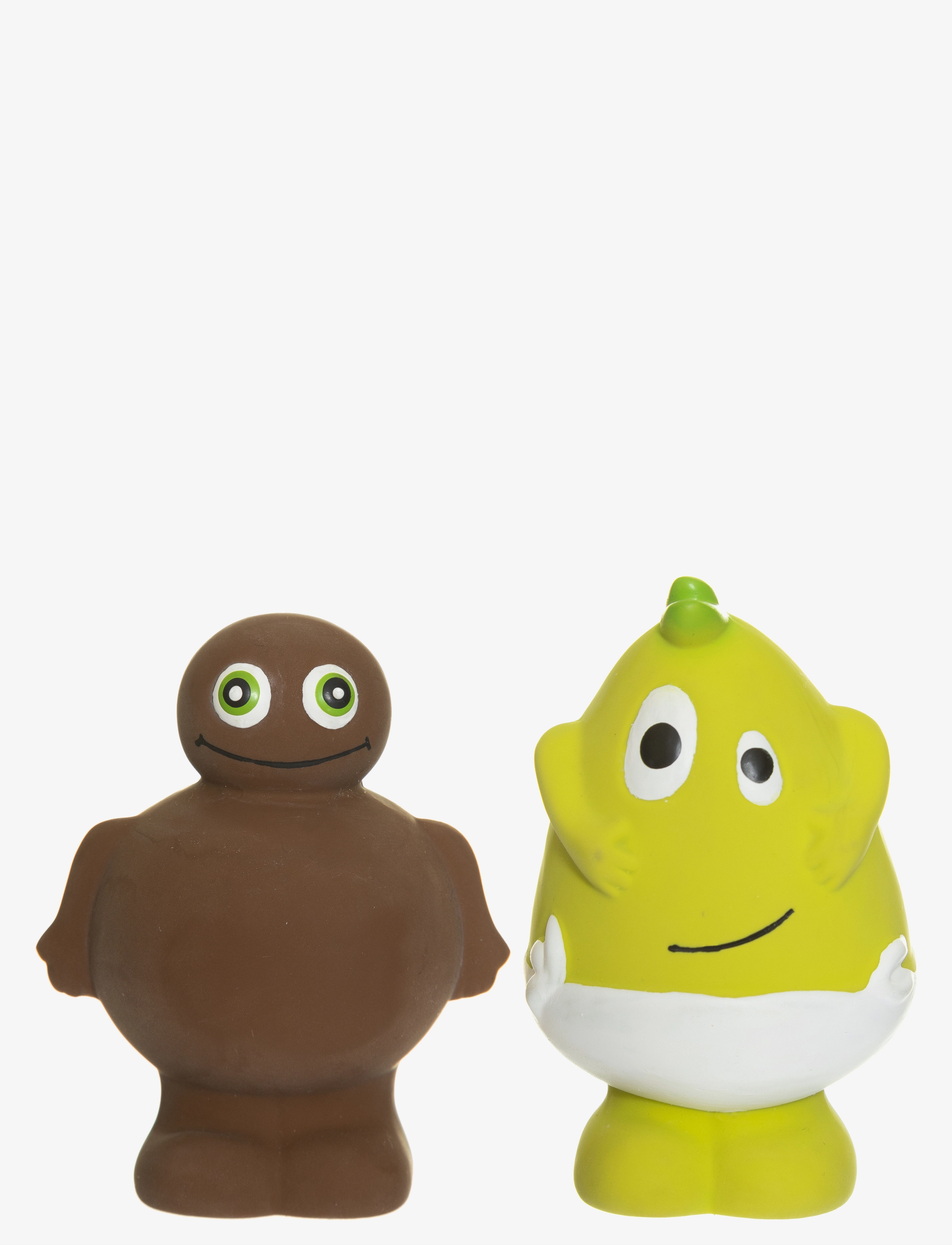 Babblarna Babblarna, Natural Rubber, Babba/Dadda, H:8 cm, Multi/patterned, Bath & Water Legetøj > Bath Legetøj, Børn