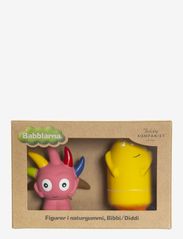 Teddykompaniet - Babblarna, Natural rubber, Bibbi/Diddi - bath toys - multi - 3