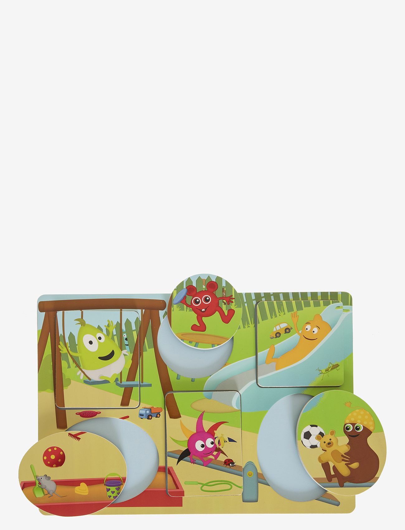 Babblarna - Babblarna- Shape Puzzle, 6 figures, 1- 3 y - trépúsl - multi coloured - 1