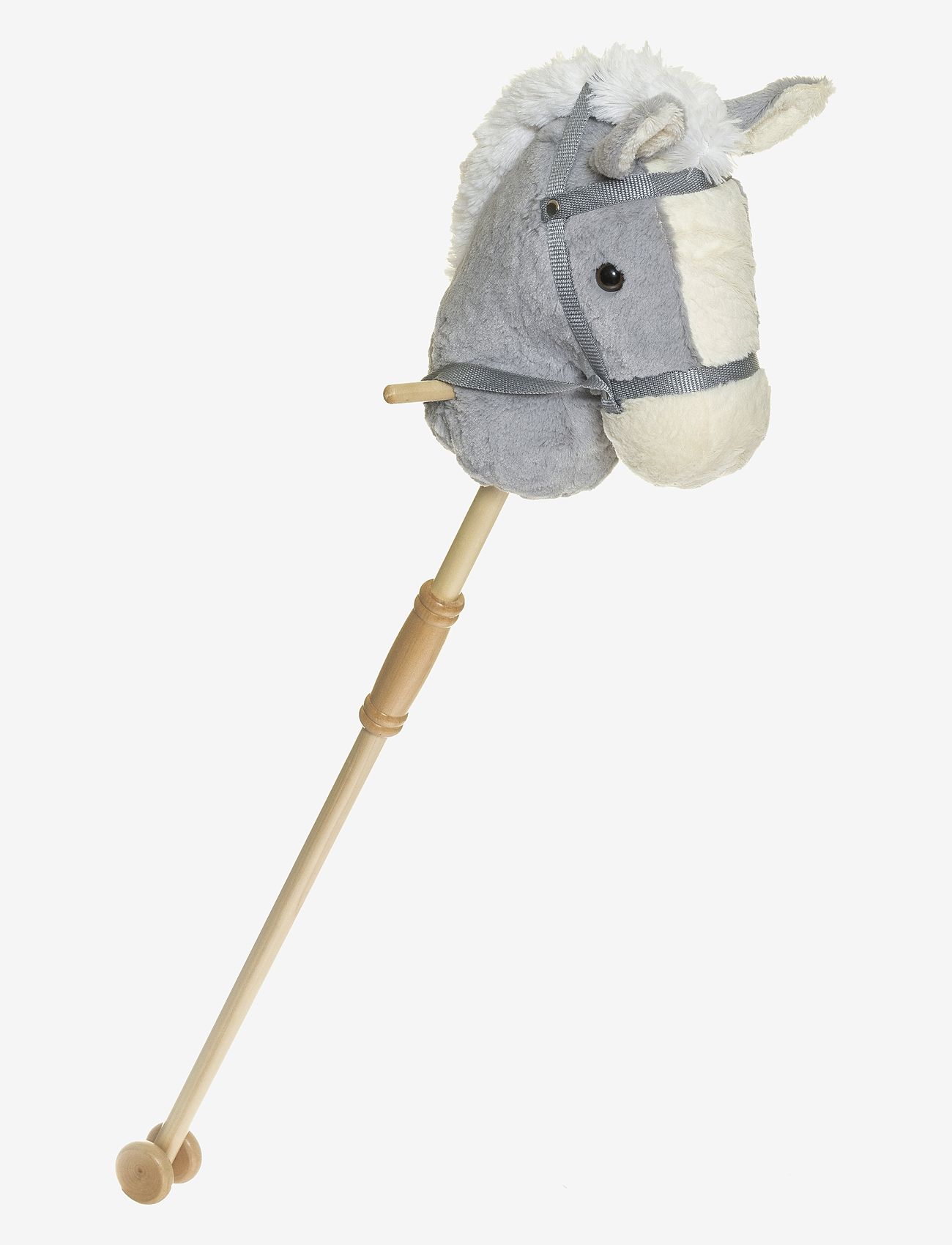 Teddykompaniet - Hobby horse, grey, detachable, 100cm - aufsitzspielzeug - grey - 2
