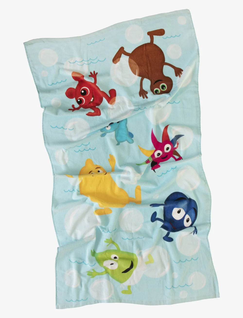 Babblarna - Babblarna- Badhandduk, Bubblor - handtücher - blue - 0