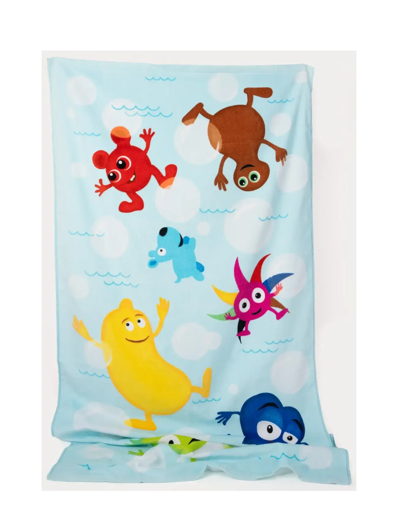 Teddykompaniet - Babblarna- Badhandduk, Bubblor - håndklær - blue - 1