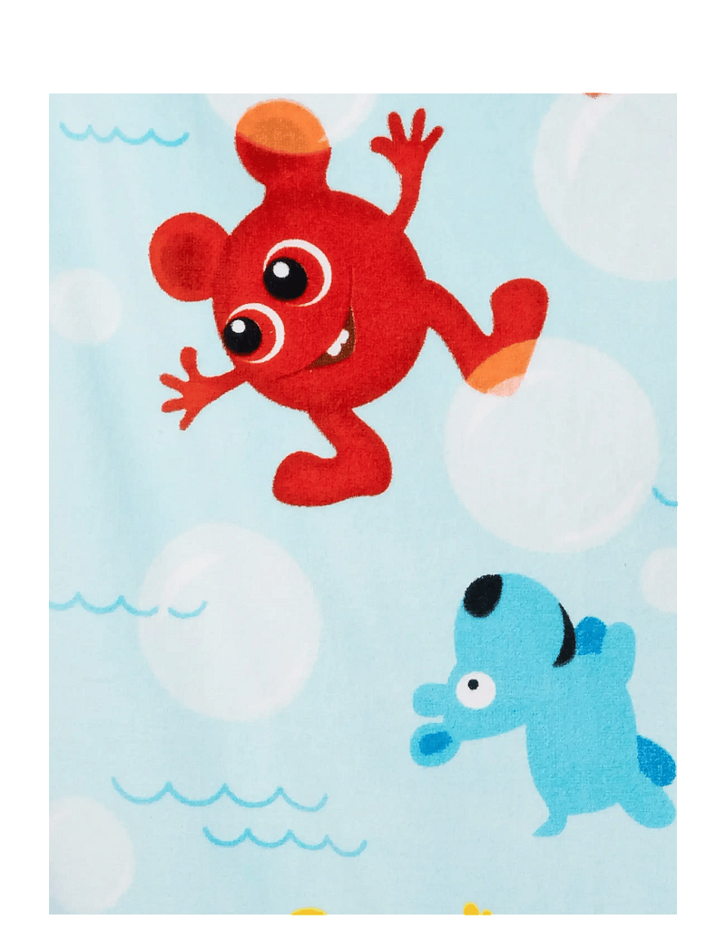 Babblarna - Babblarna- Badhandduk, Bubblor - handklæði - blue - 2