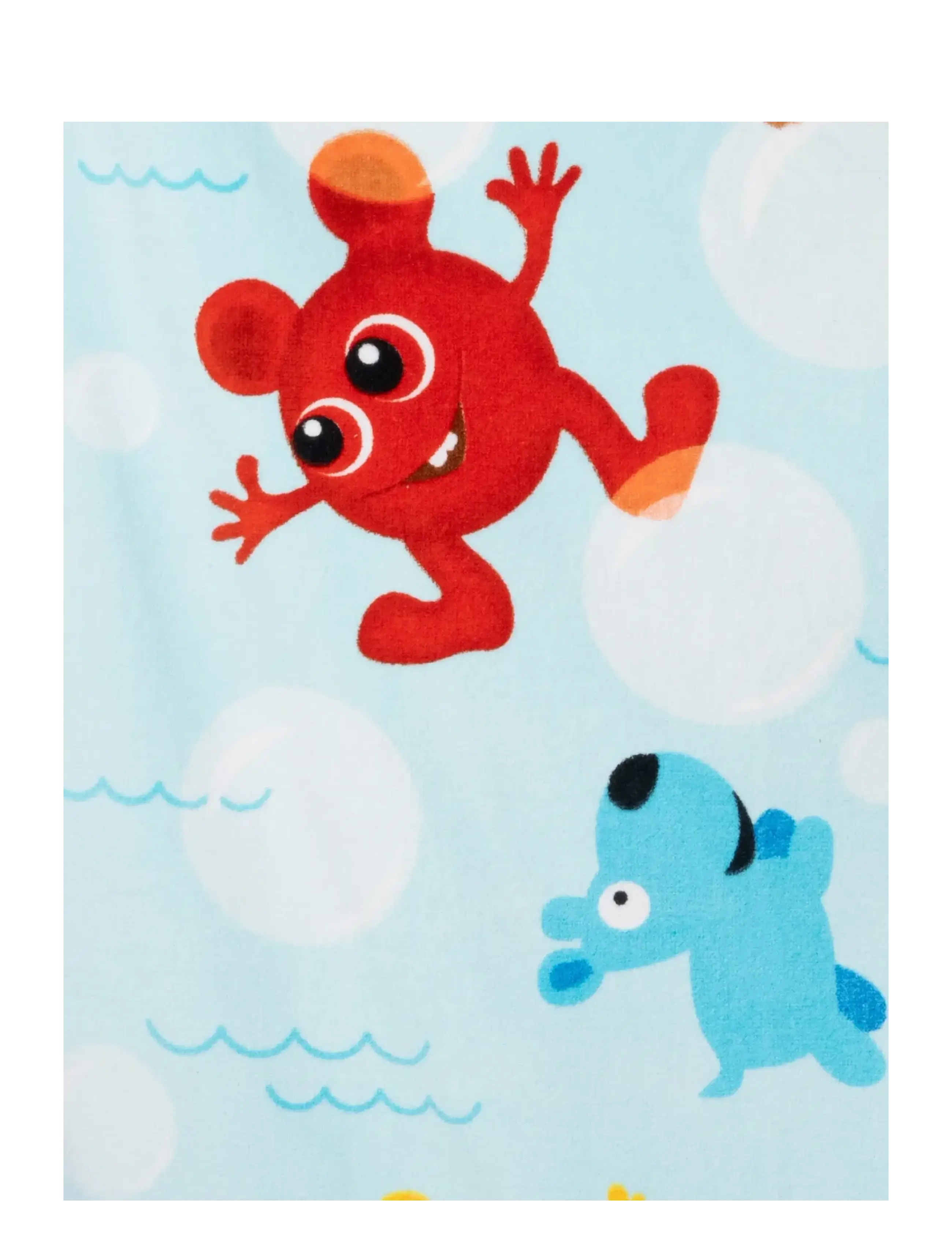 Teddykompaniet - Babblarna- Badhandduk, Bubblor - håndklær - blue - 2