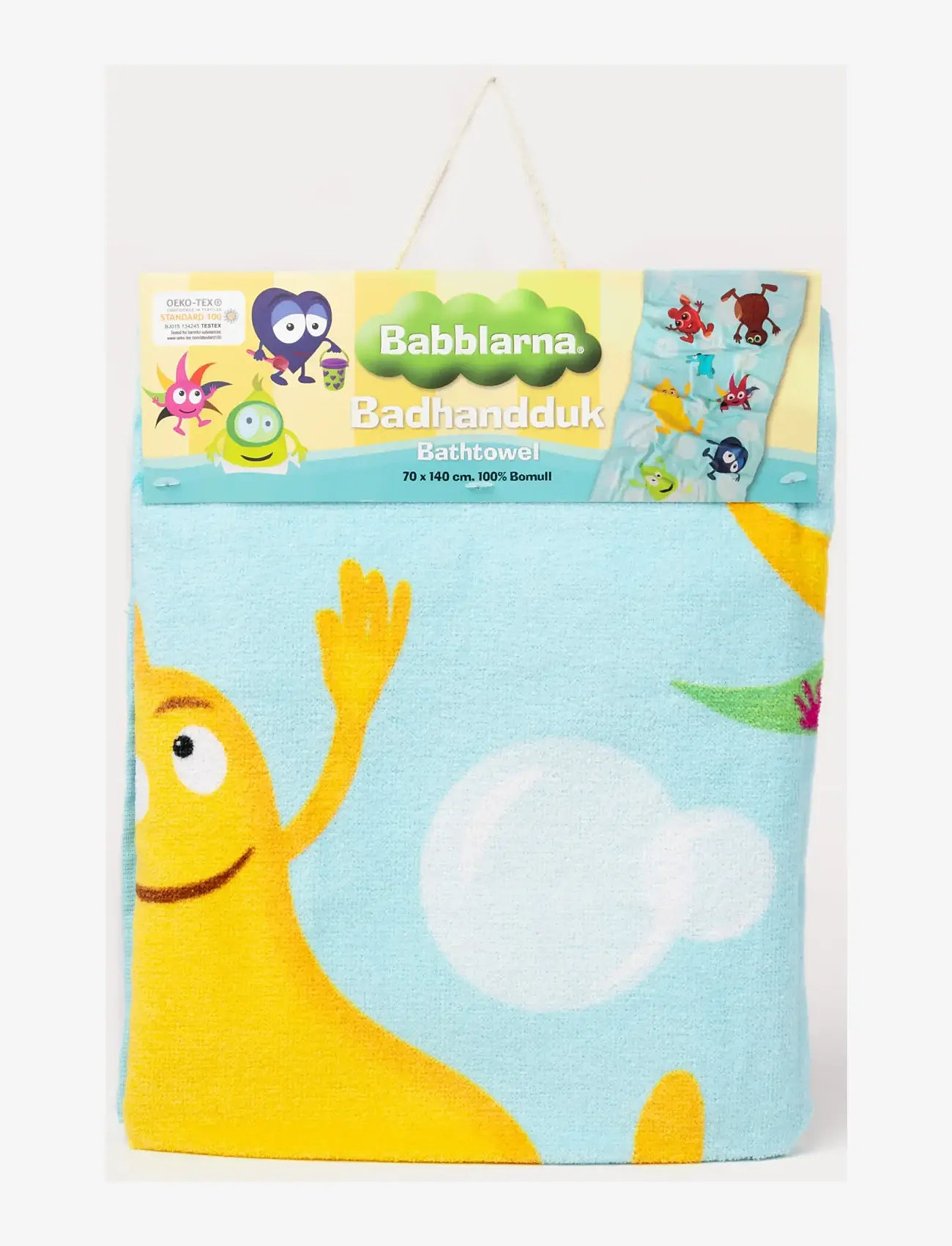 Babblarna - Babblarna- Badhandduk, Bubblor - håndklæder - blue - 3