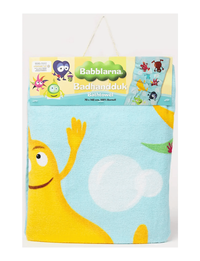 Babblarna - Babblarna- Badhandduk, Bubblor - handklæði - blue - 3